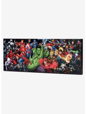 Marvel Character Lineup Canvas Wall Decor, , hi-res