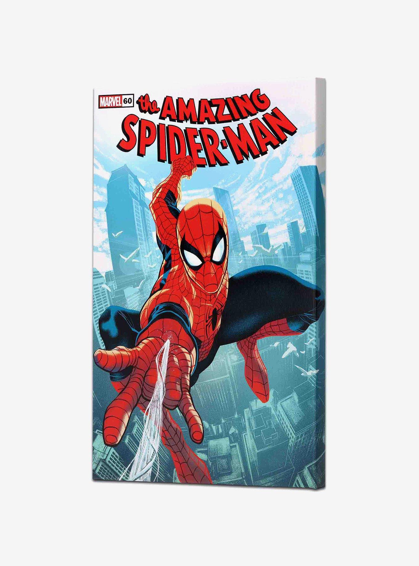 Marvel The Amazing Spider-Man Over City Canvas Wall Decor, , alternate