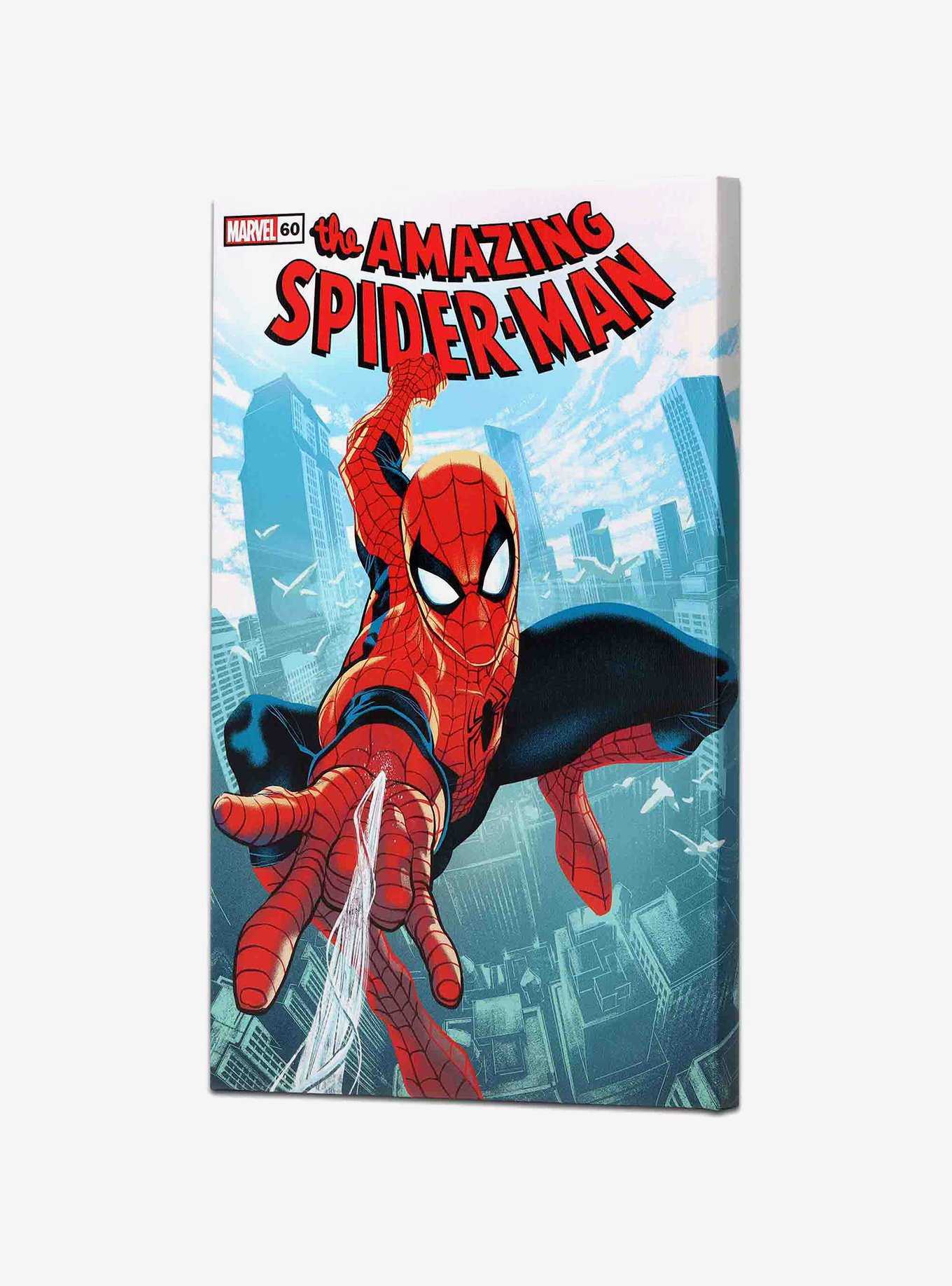 Marvel The Amazing Spider-Man Over City Canvas Wall Decor, , hi-res