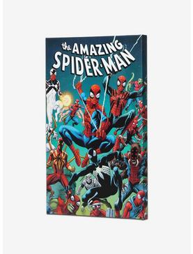 Marvel The Amazing Spider-Man Multiple Spideys Comic Book Cover Canvas Wall Decor, , hi-res