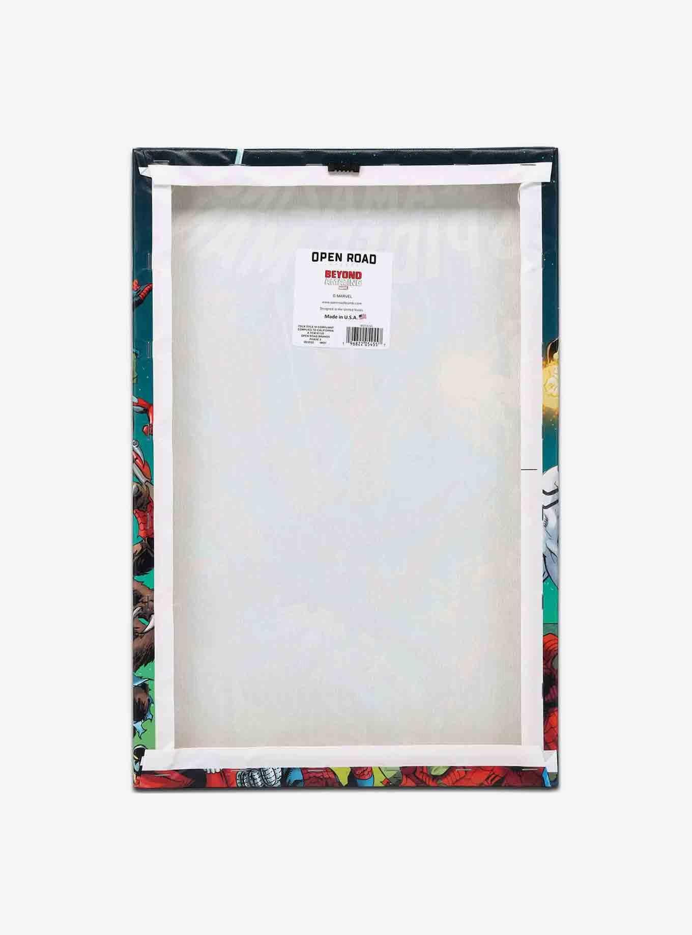 Marvel The Amazing Spider-Man Multiple Spideys Comic Book Cover Canvas Wall Decor, , alternate