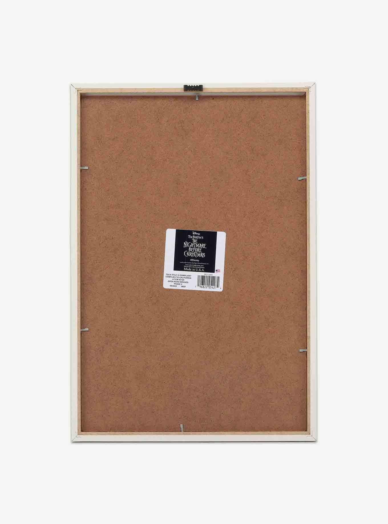 Disney The Nightmare Before Christmas Jack & Sally Meant to Be Canvas Wall Decor, , alternate