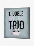 Disney The Nightmare Before Christmas Trouble Starts with a Trio Canvas Wall Decor, , alternate