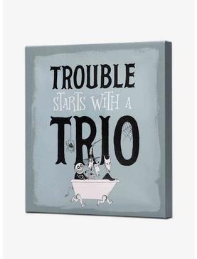 Disney The Nightmare Before Christmas Trouble Starts with a Trio Canvas Wall Decor, , hi-res