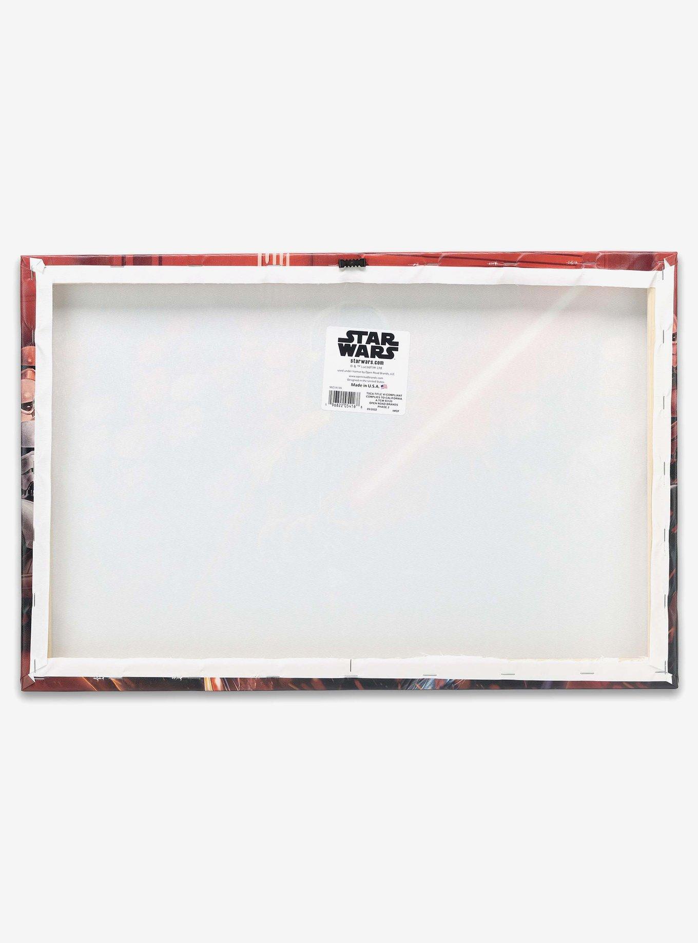 Star Wars Darth Vader & Stormtroopers Canvas Wall Decor, , alternate