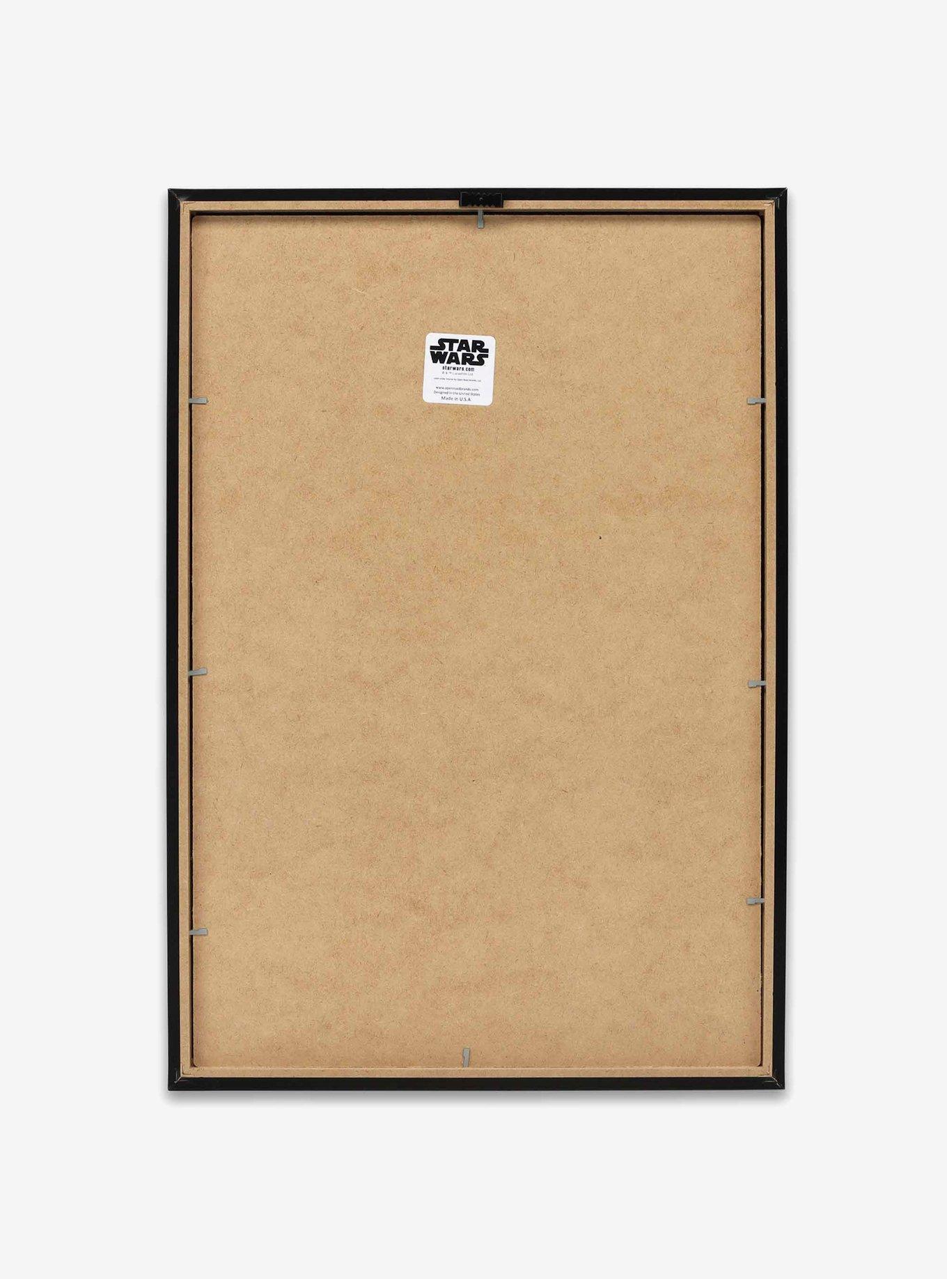 Star Wars Darth Vader Galaxy Scene Framed Wood Wall Decor, , alternate