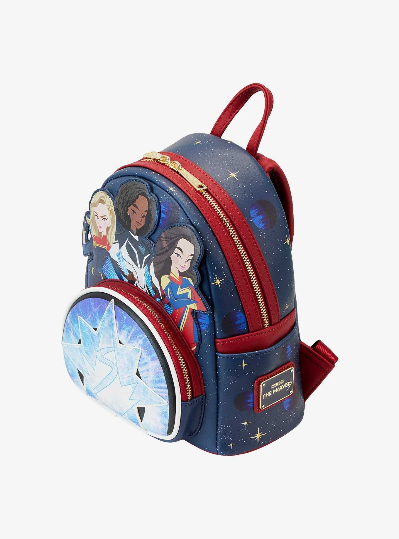 Loungefly Marvel The Marvels Characters Mini Backpack, , hi-res