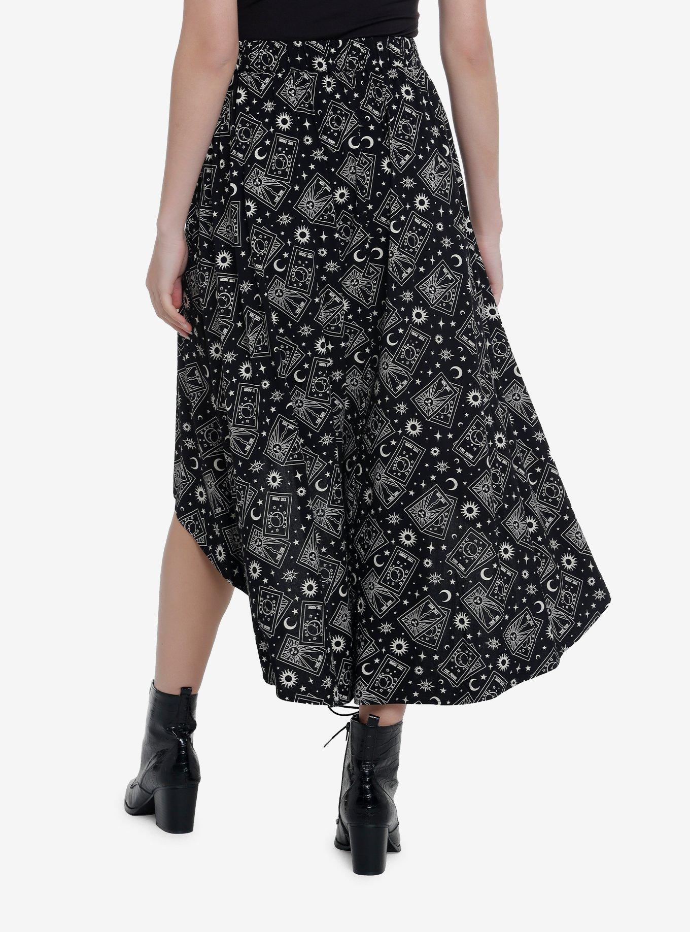 Cosmic Aura Tarot Card Hi-Low Skirt, , hi-res