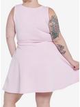 Sweet Society Pastel Rainbow Tank Dress Plus Size, PINK, alternate