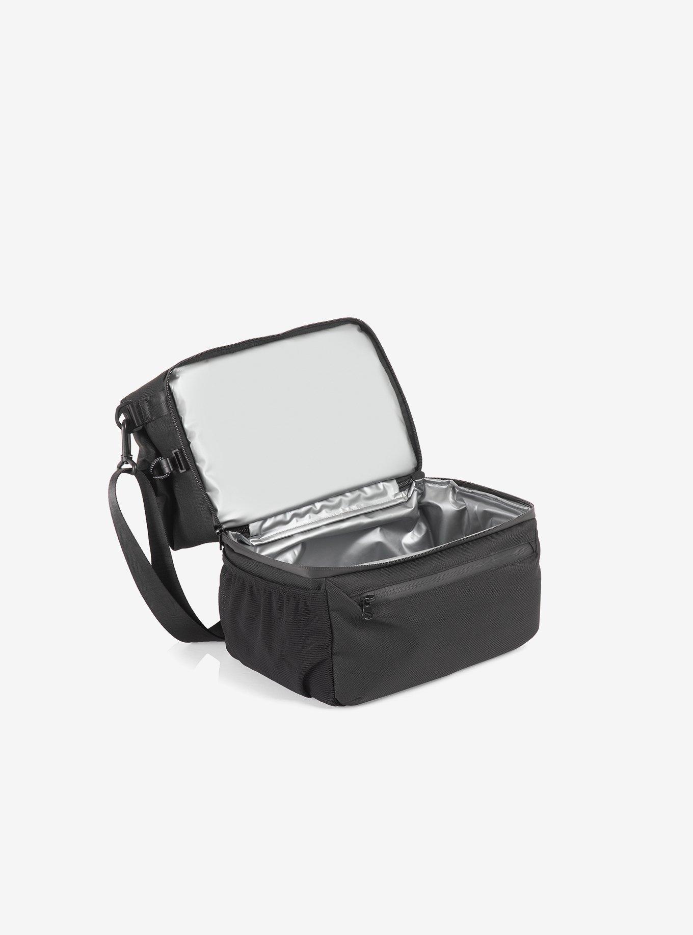 Tarana Carbon Black Insulated Lunch Bag, , alternate