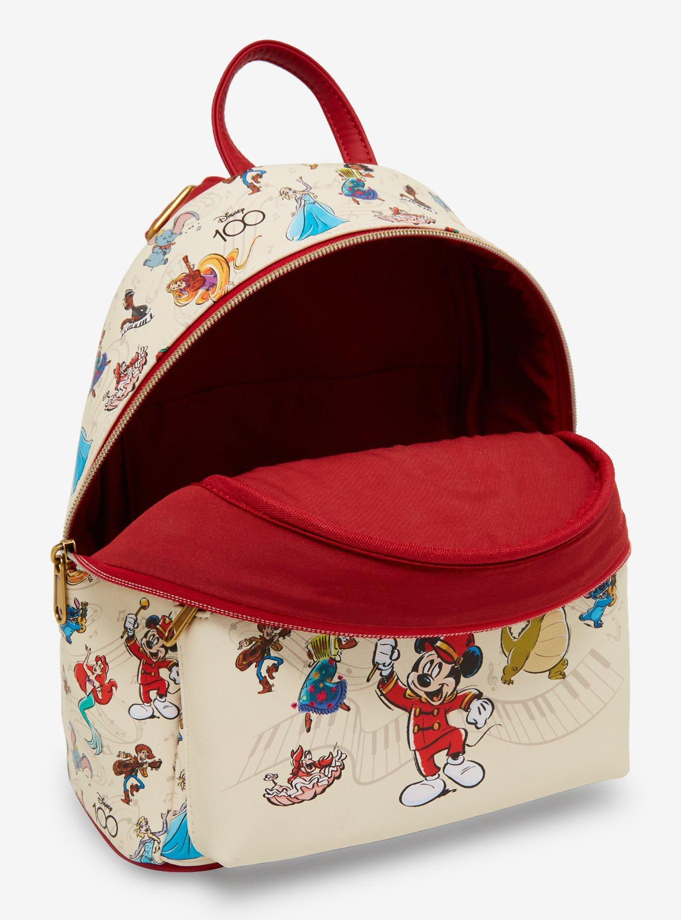 Loungefly Disney100 Mickey Mouse & Band Mini Backpack, , alternate