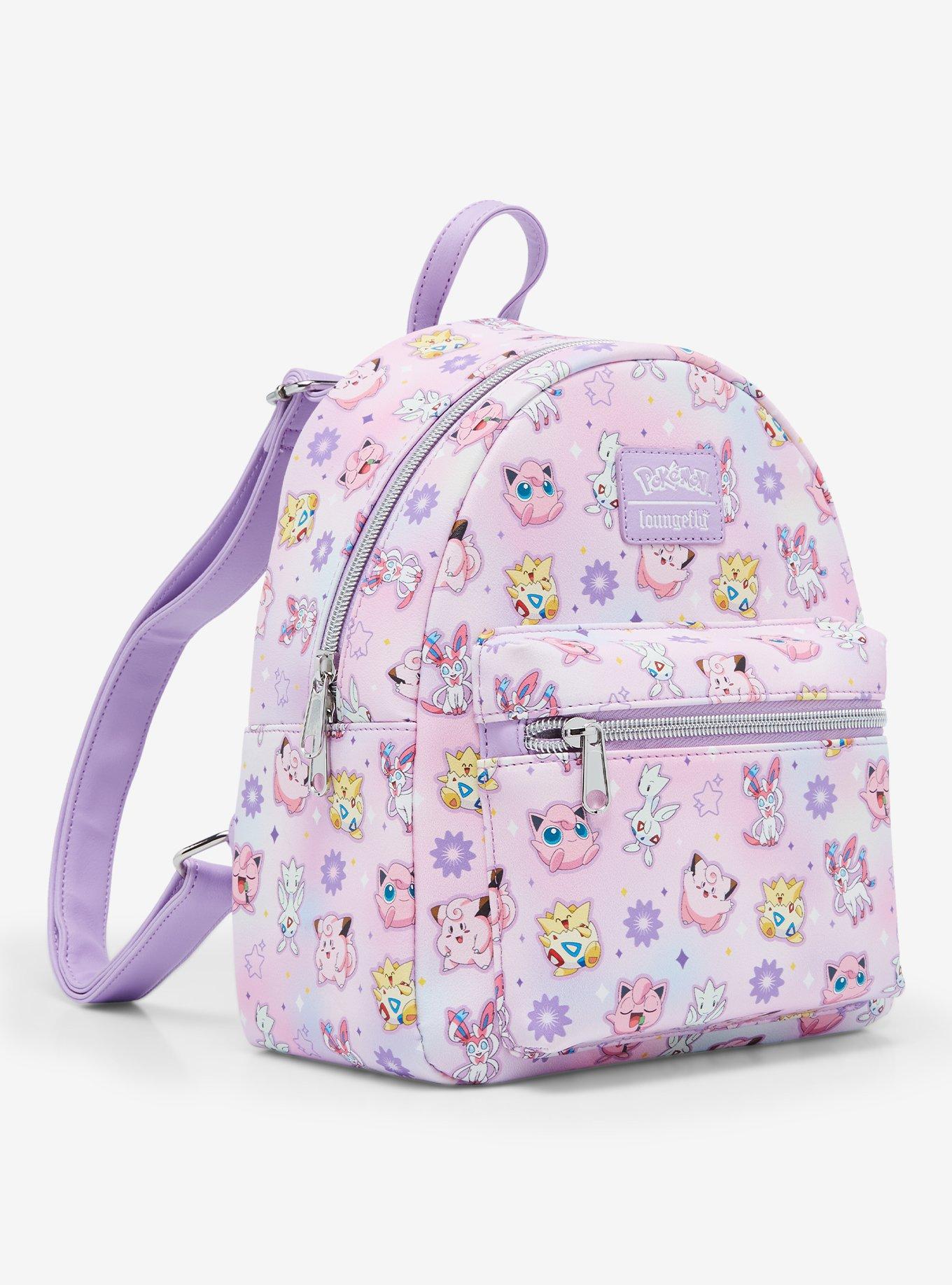 Loungefly Pokemon Fairy-Type Mini Backpack, , alternate