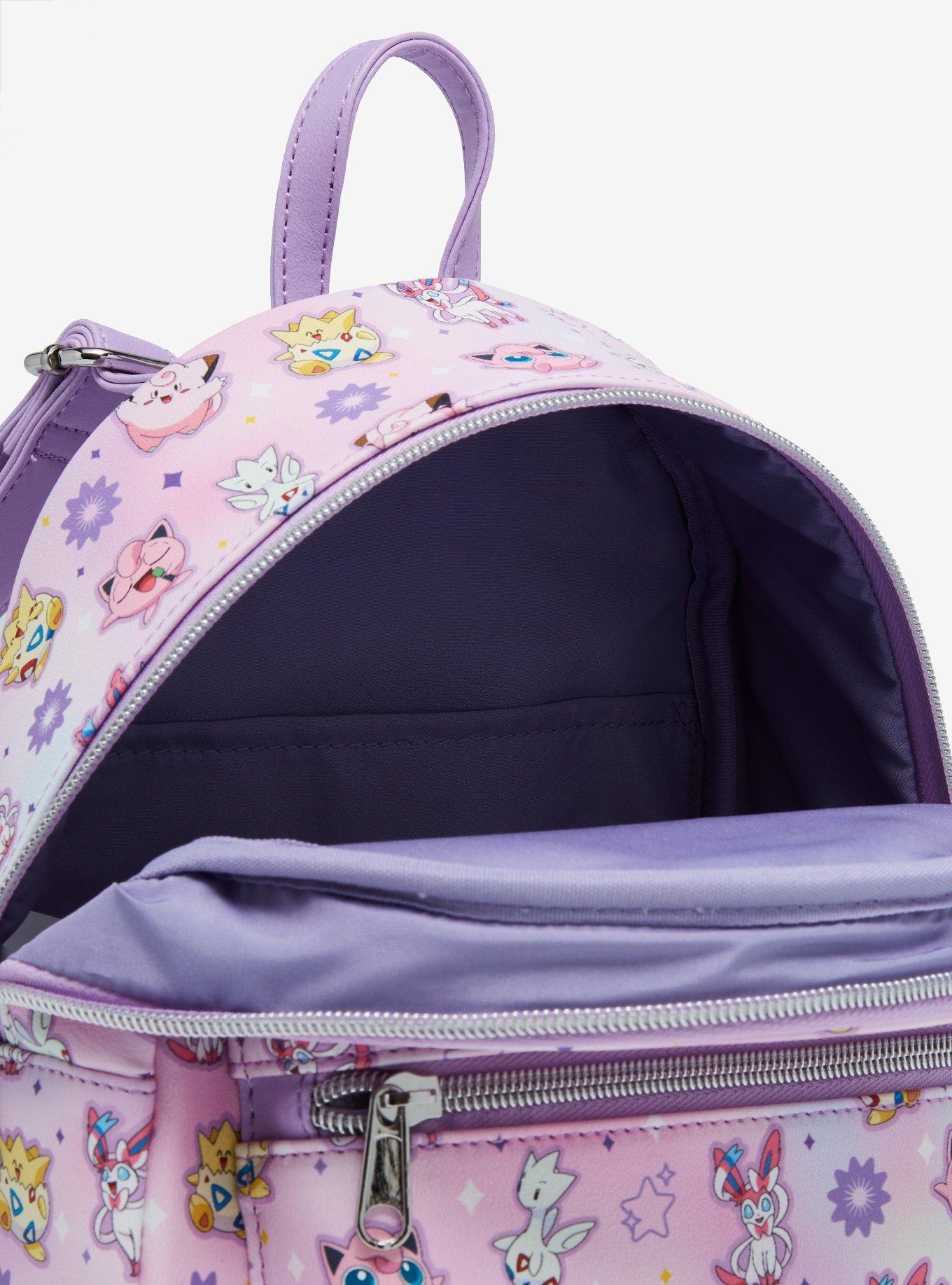 Loungefly Pokemon Fairy-Type Mini Backpack, , alternate