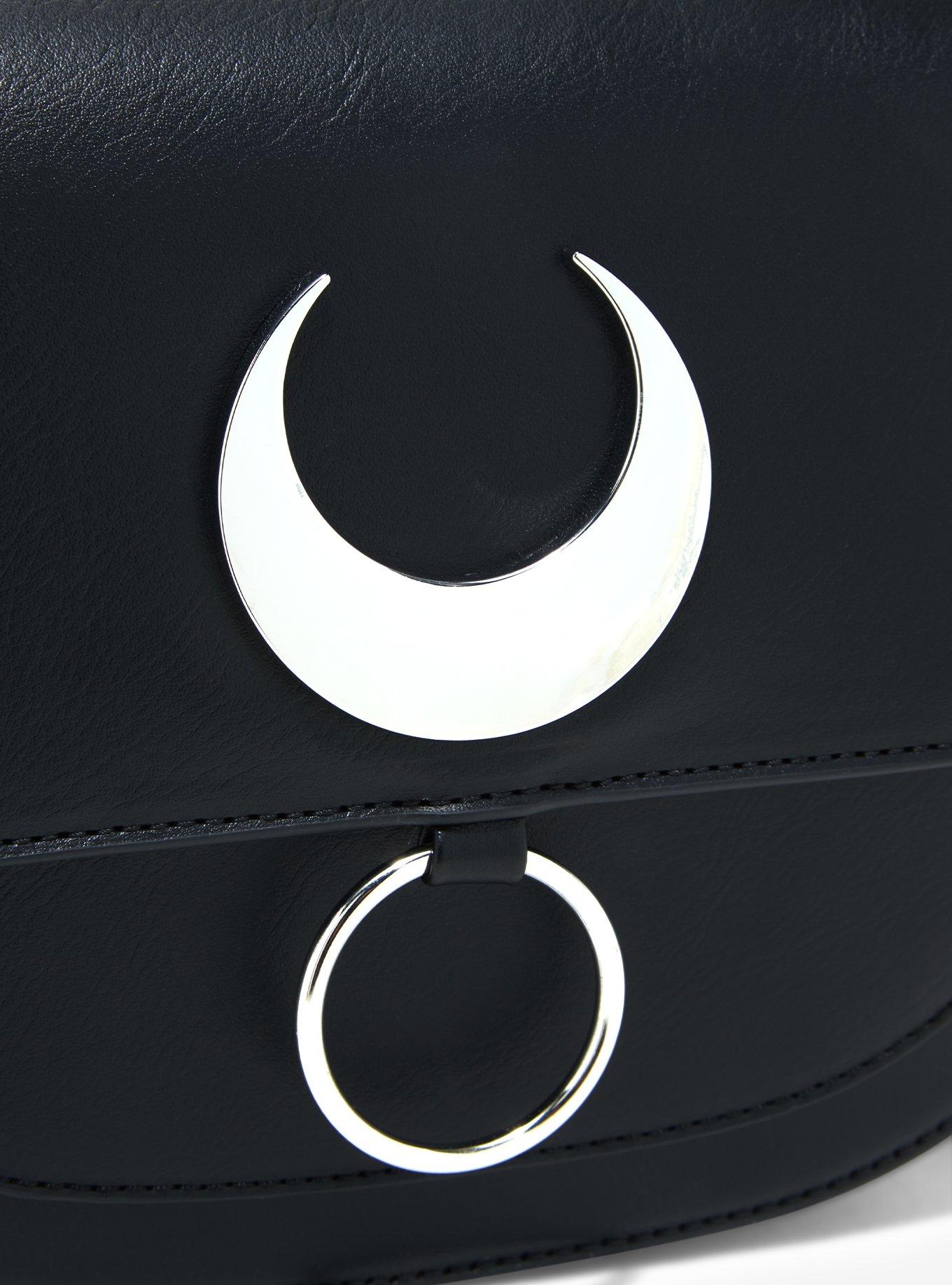 Black Moon Crossbody Bag, , alternate
