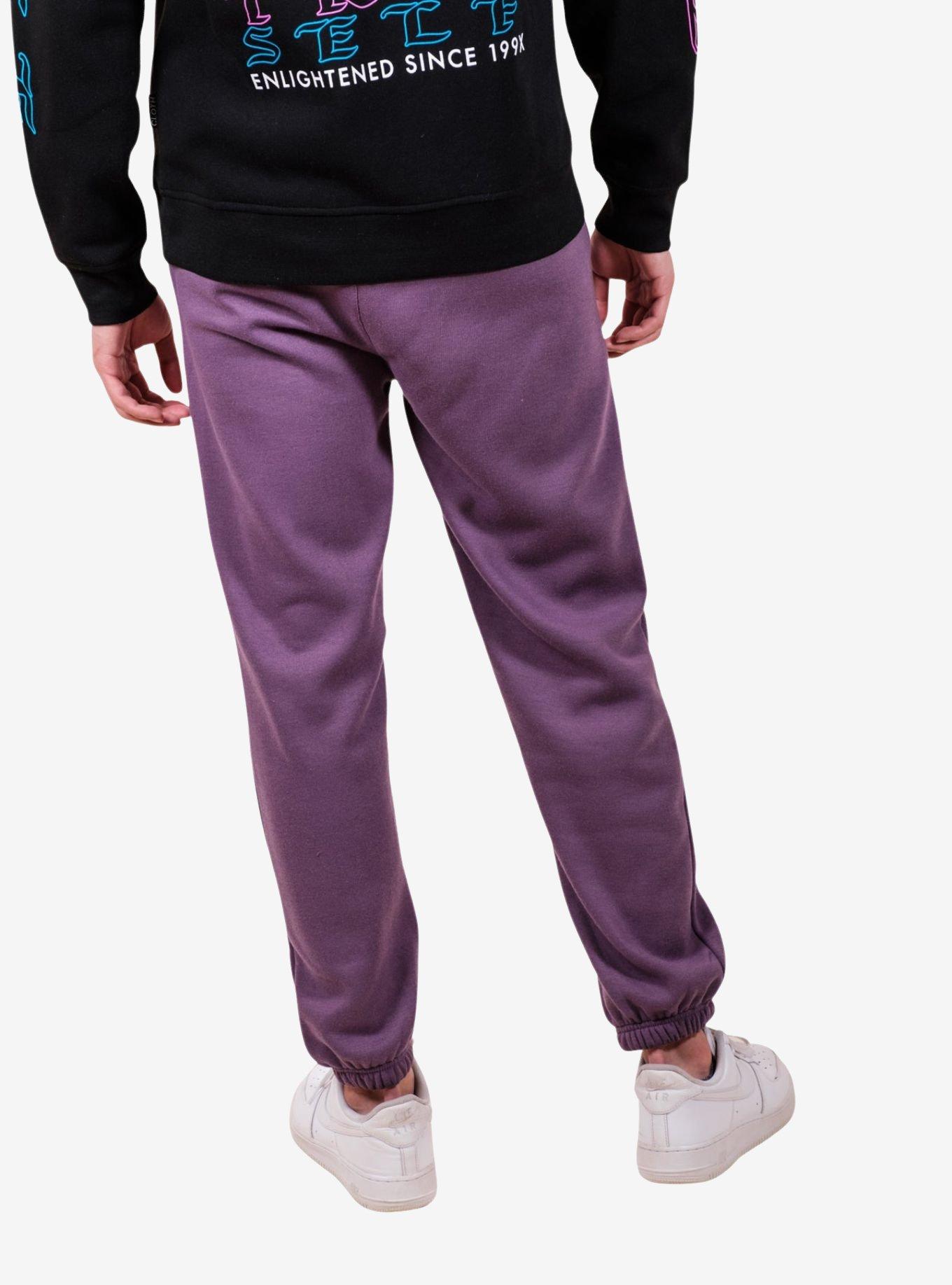 Dusty Purple Core Dad Sweatpants, PURPLE, alternate