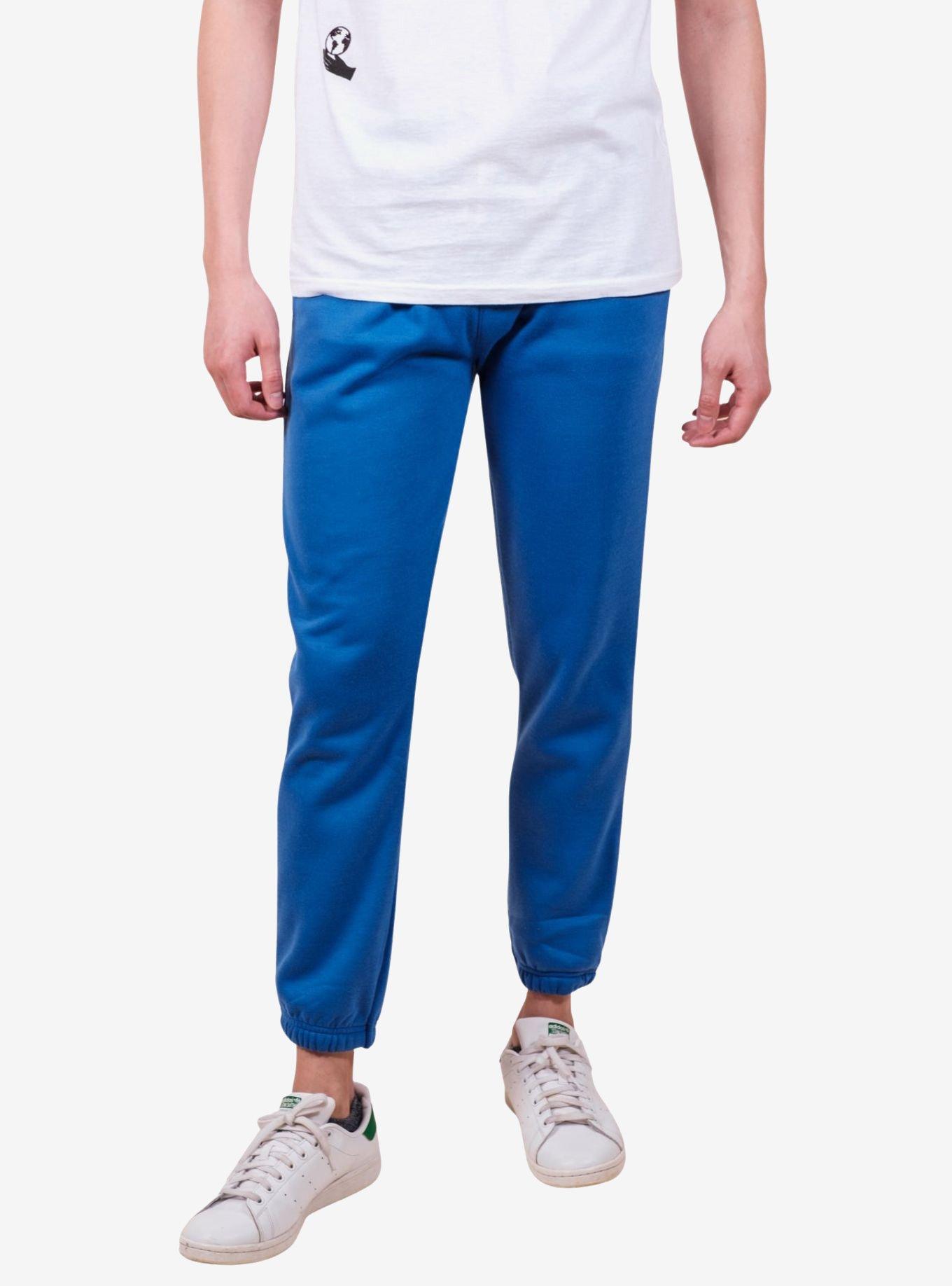Electric Blue Core Dad Sweatpants, BLUE, alternate