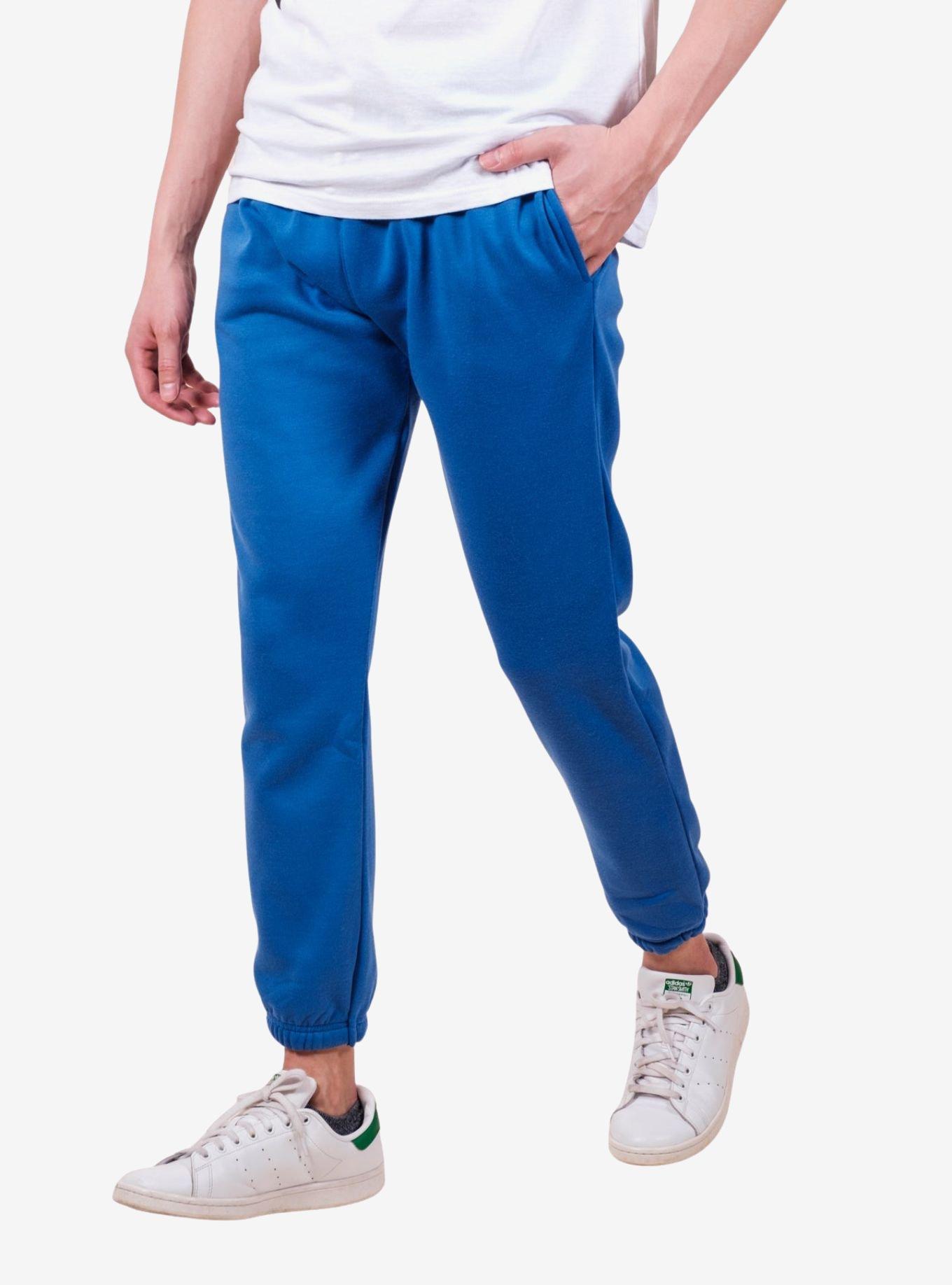 Electric Blue Core Dad Sweatpants, BLUE, alternate