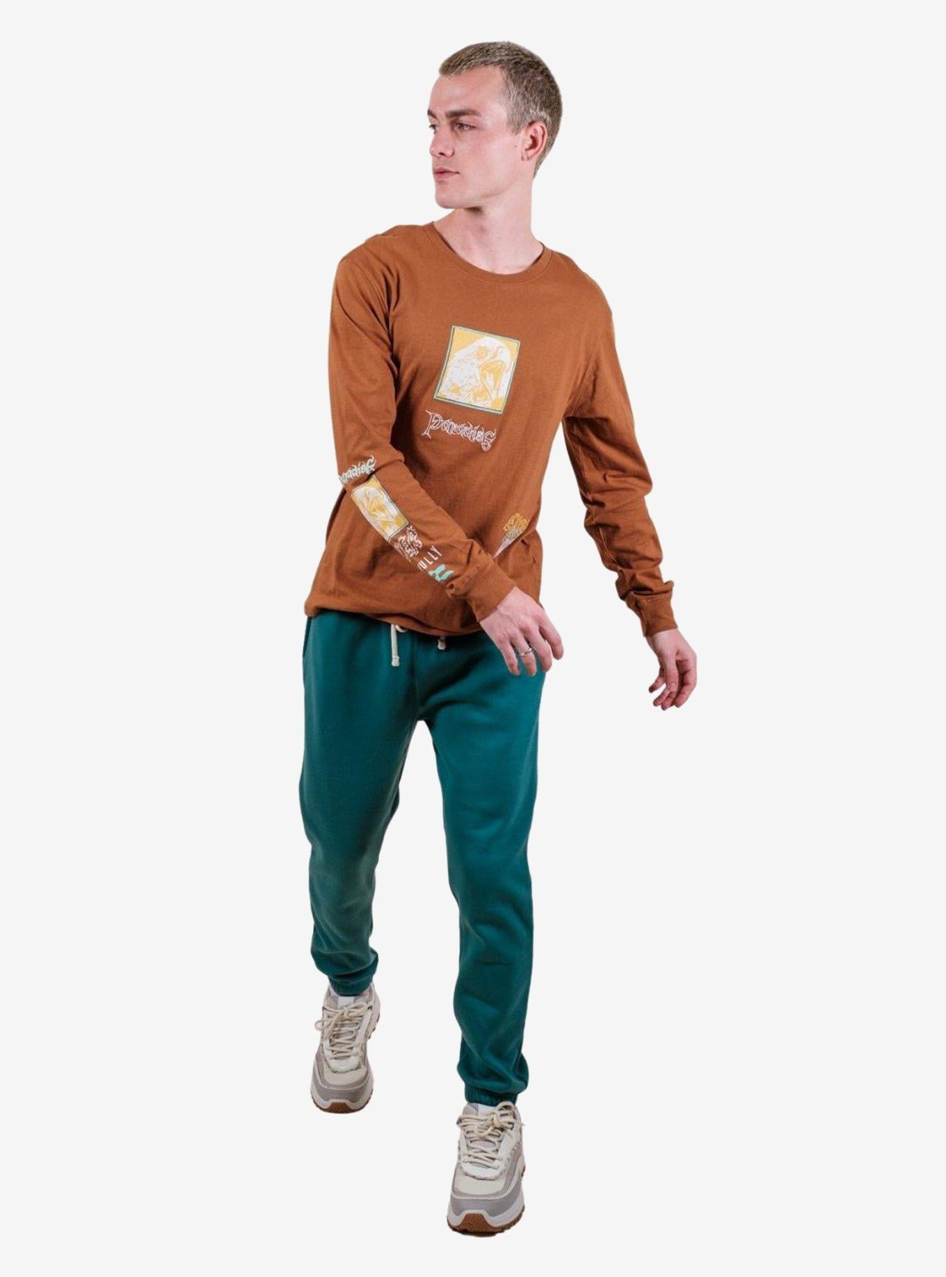 Forest Green Core Dad Sweatpants, GREEN, alternate