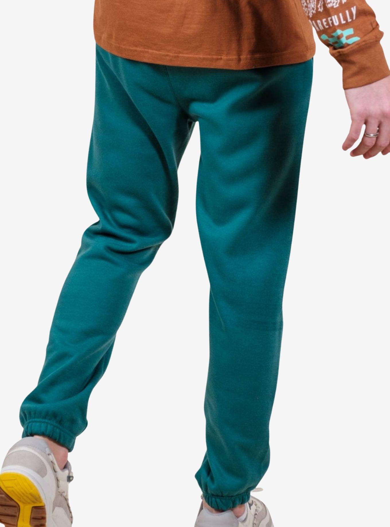 Forest Green Core Dad Sweatpants, GREEN, alternate