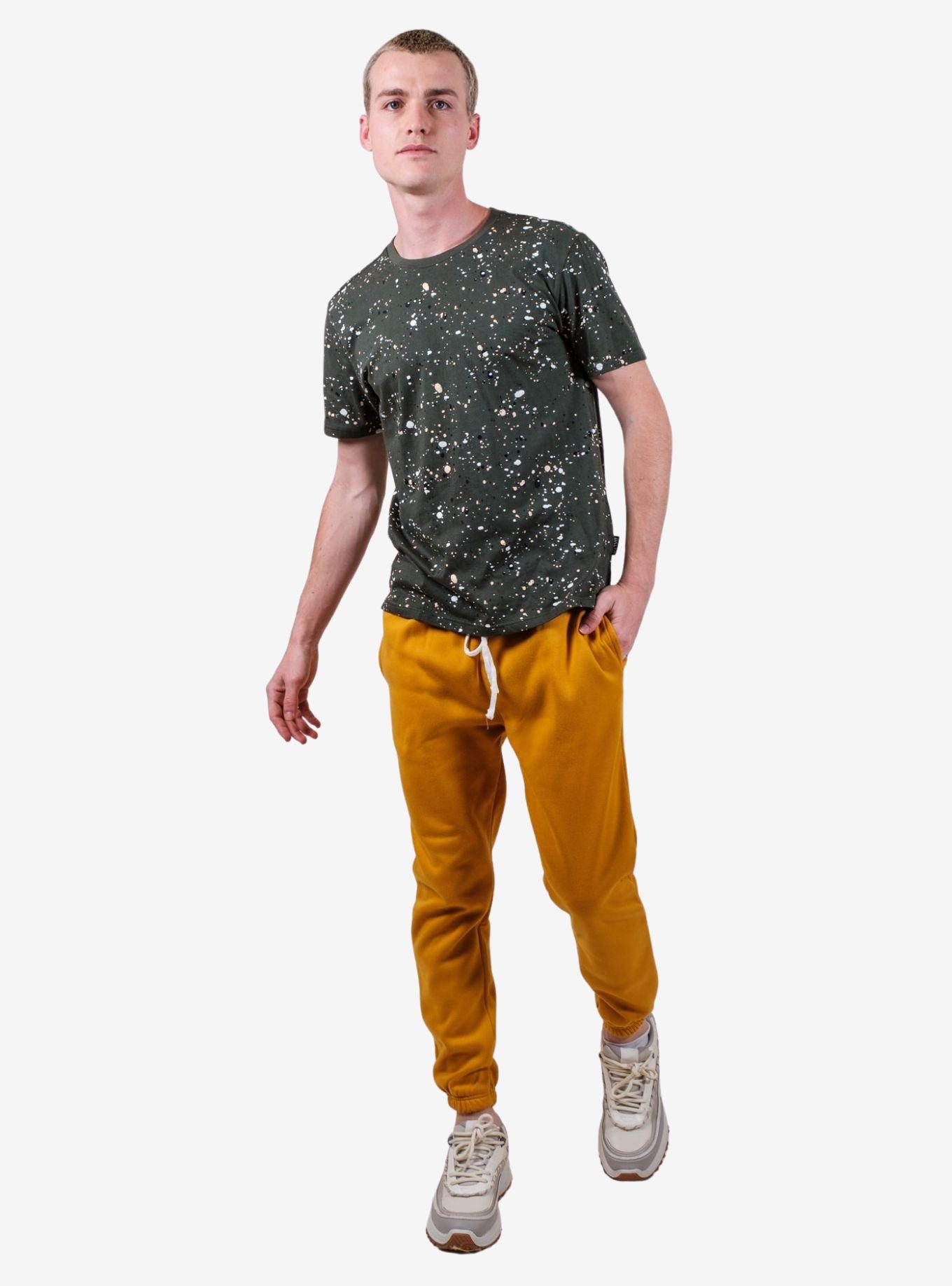 Mustard Core Dad Sweatpants, ORANGE, alternate