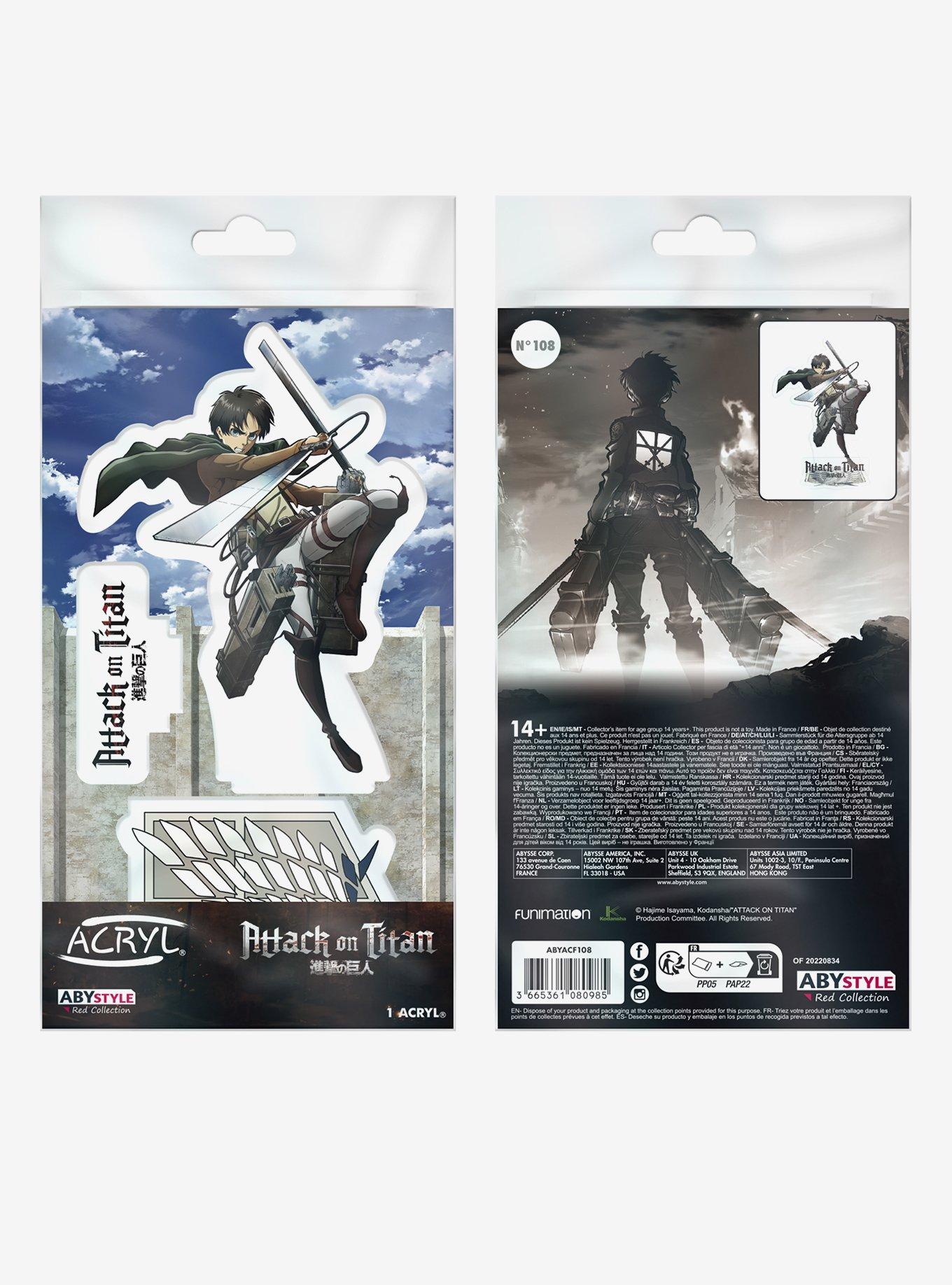 Attack On Titan Acryl Figure Set, , alternate