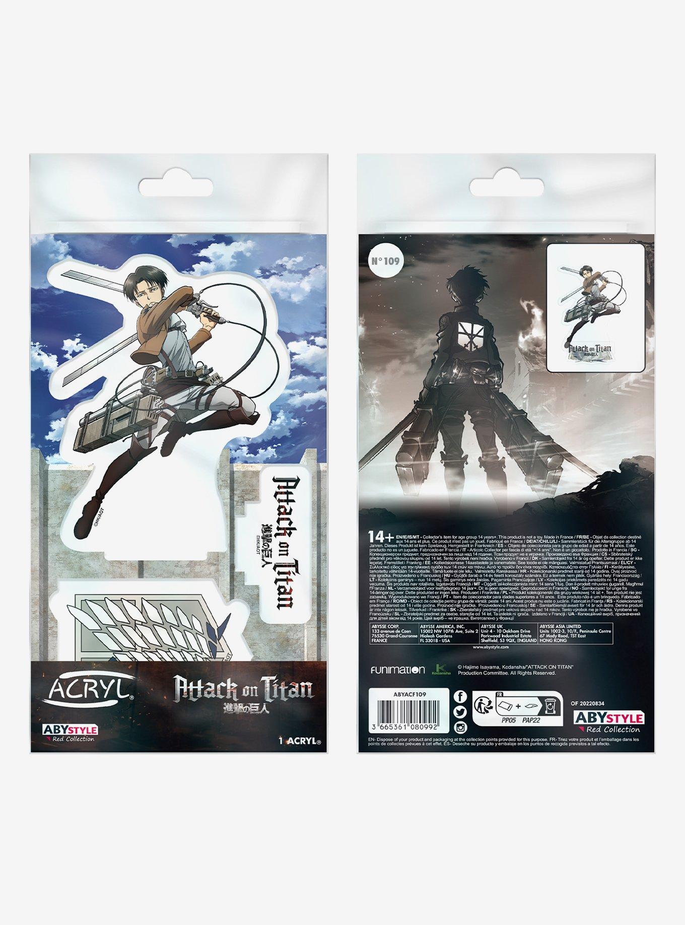 Attack On Titan Acryl Figure Set