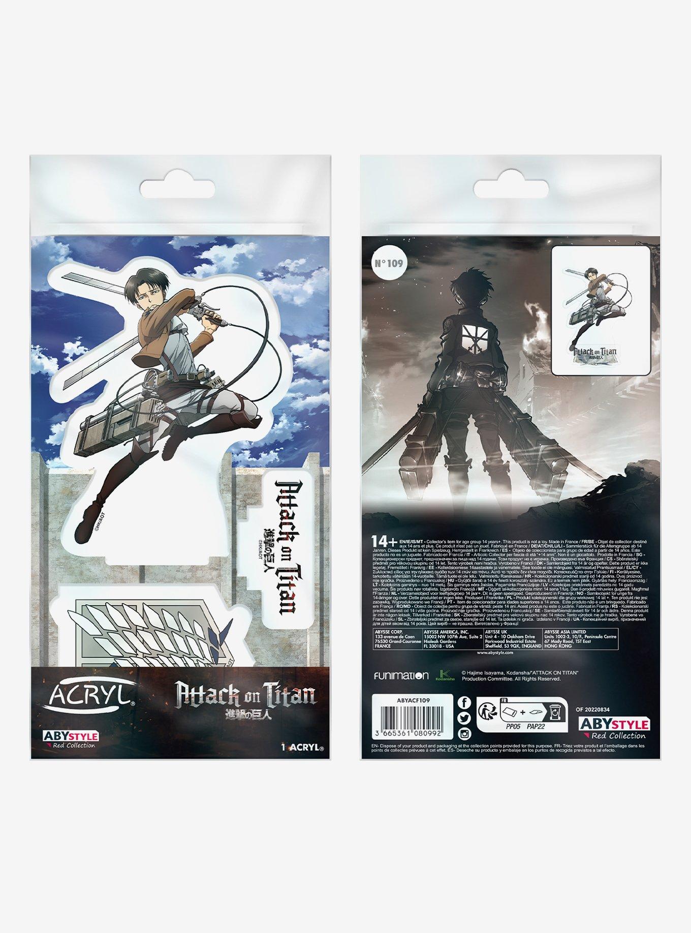 Attack On Titan Acryl Figure Set, , alternate