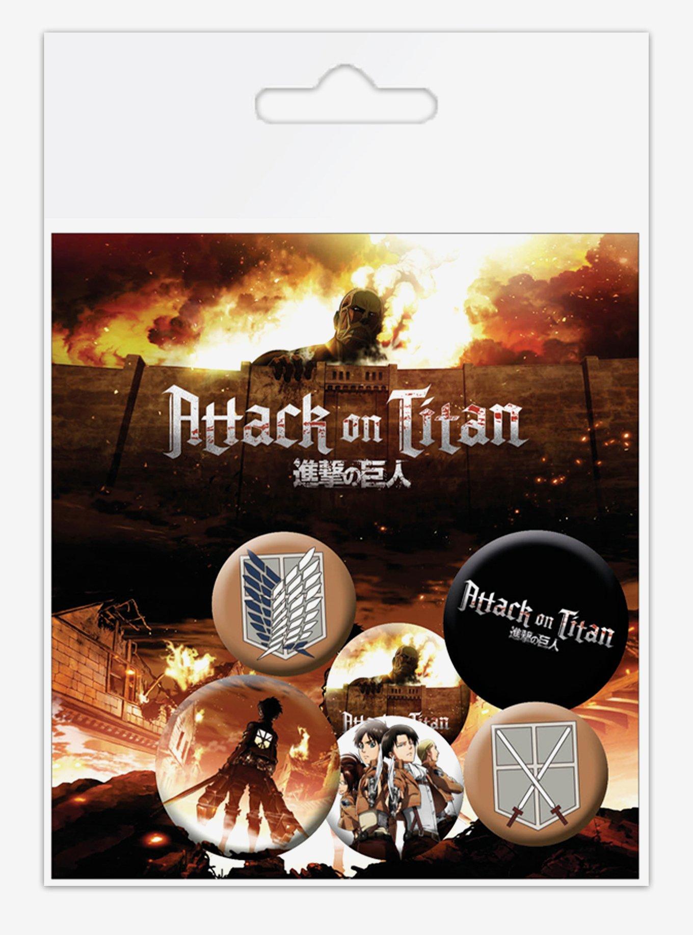 Attack On Titan Pin Set, , alternate