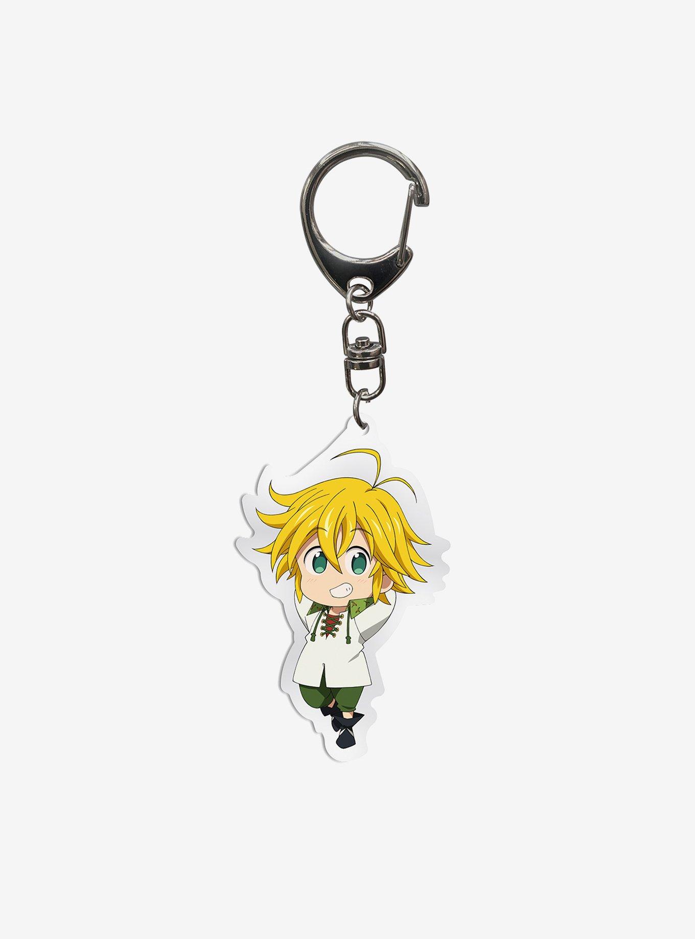 The Seven Deadly Sins Keychain Set Includes Ben, , hi-res