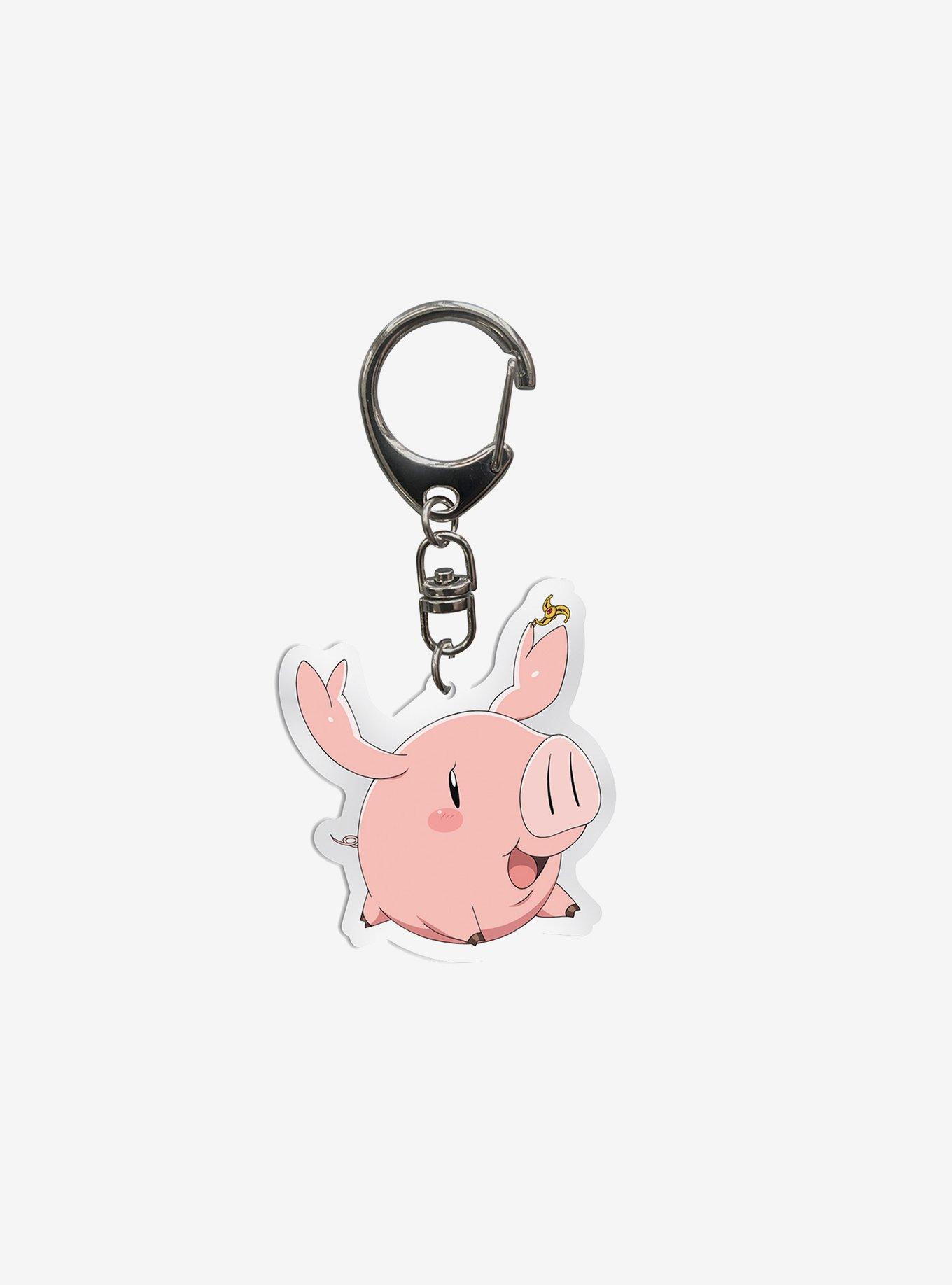 The Seven Deadly Sins Keychain Set