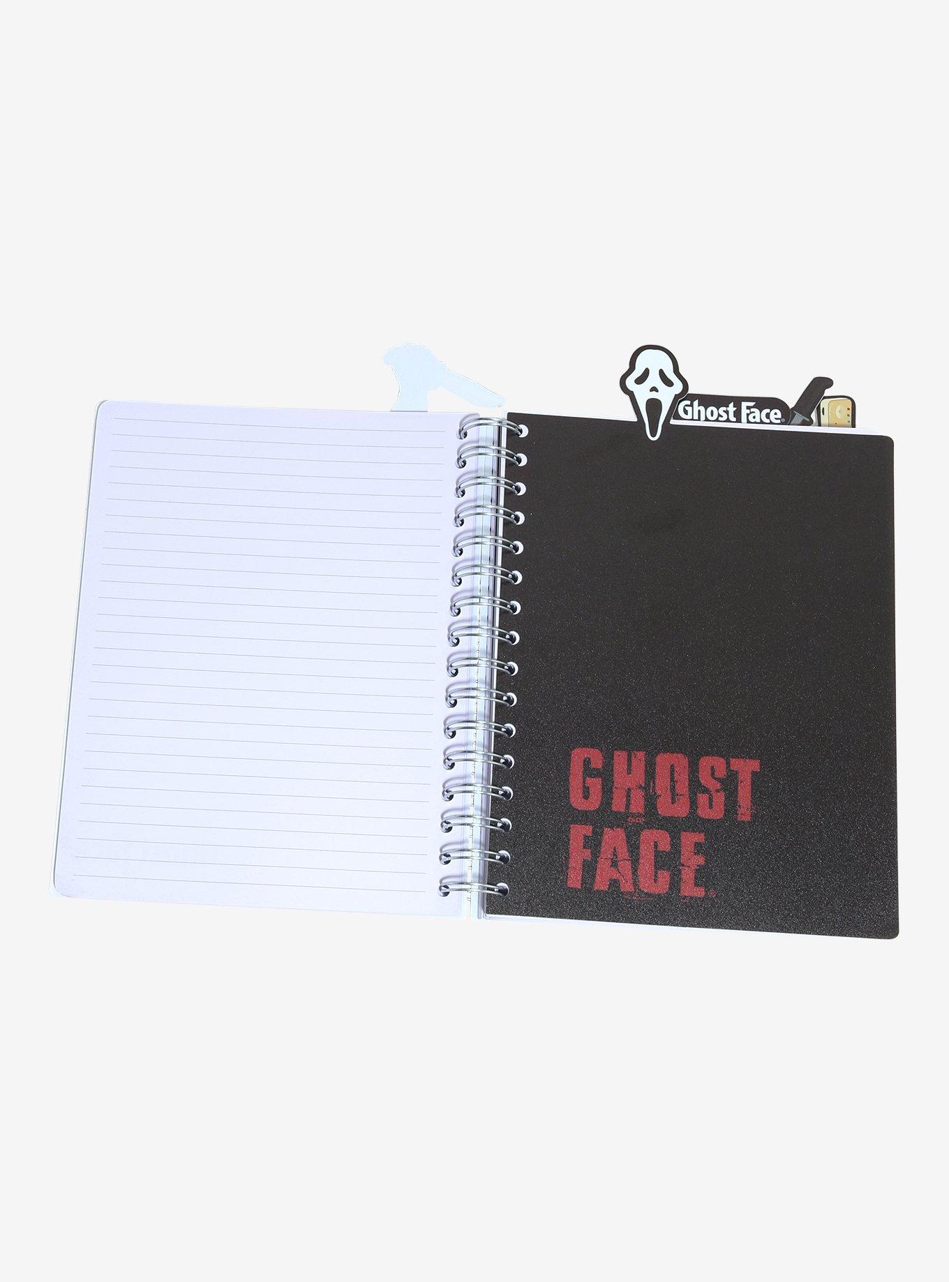 Ghost Face Tarot Card Tabbed Journal, , hi-res