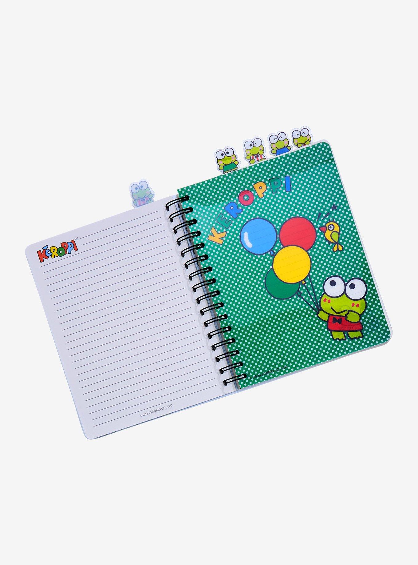 Keroppi Colorful Tab Journal, , alternate