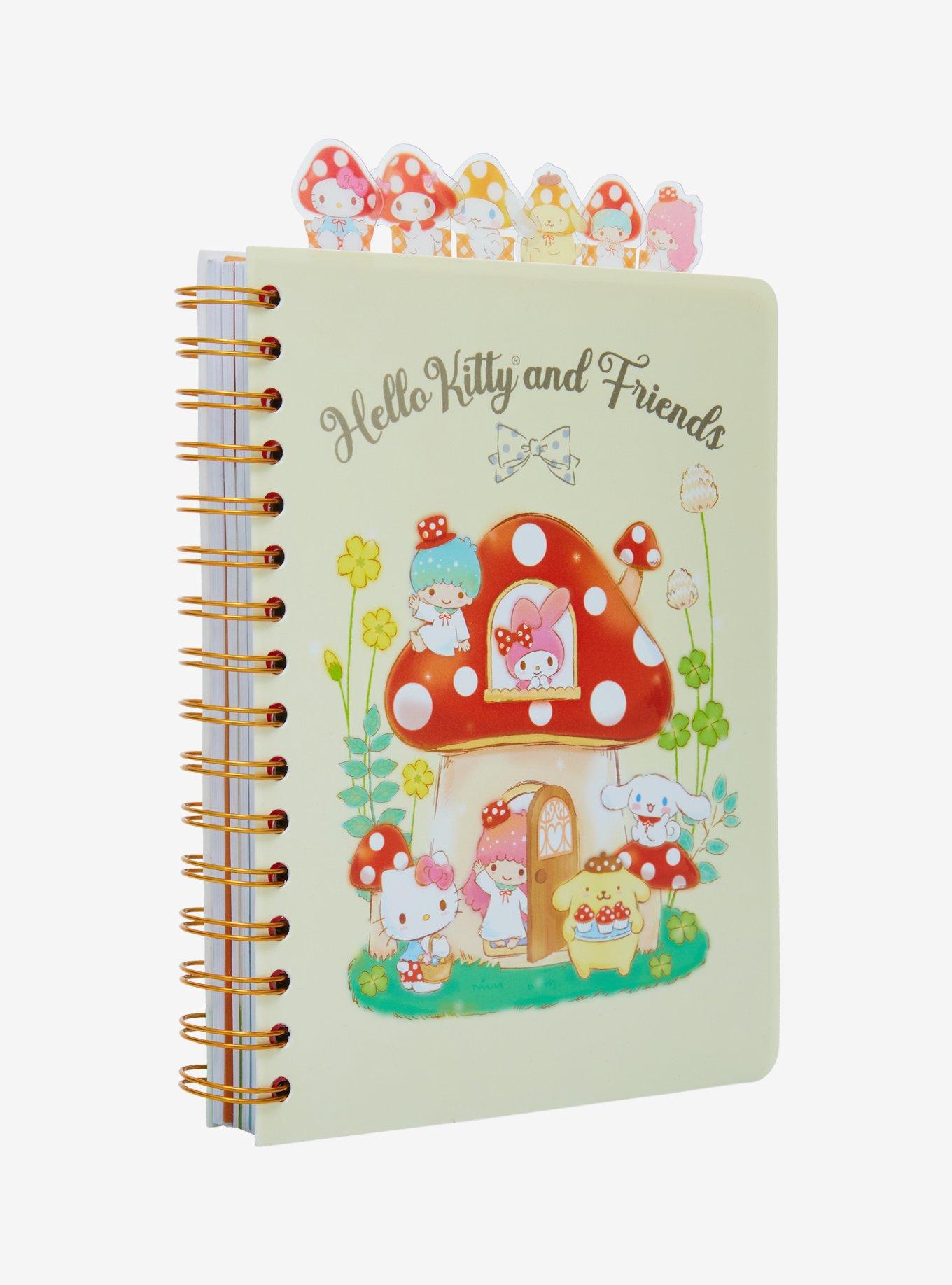 Hello Kitty And Friends Mushroom Tab Journal, , hi-res