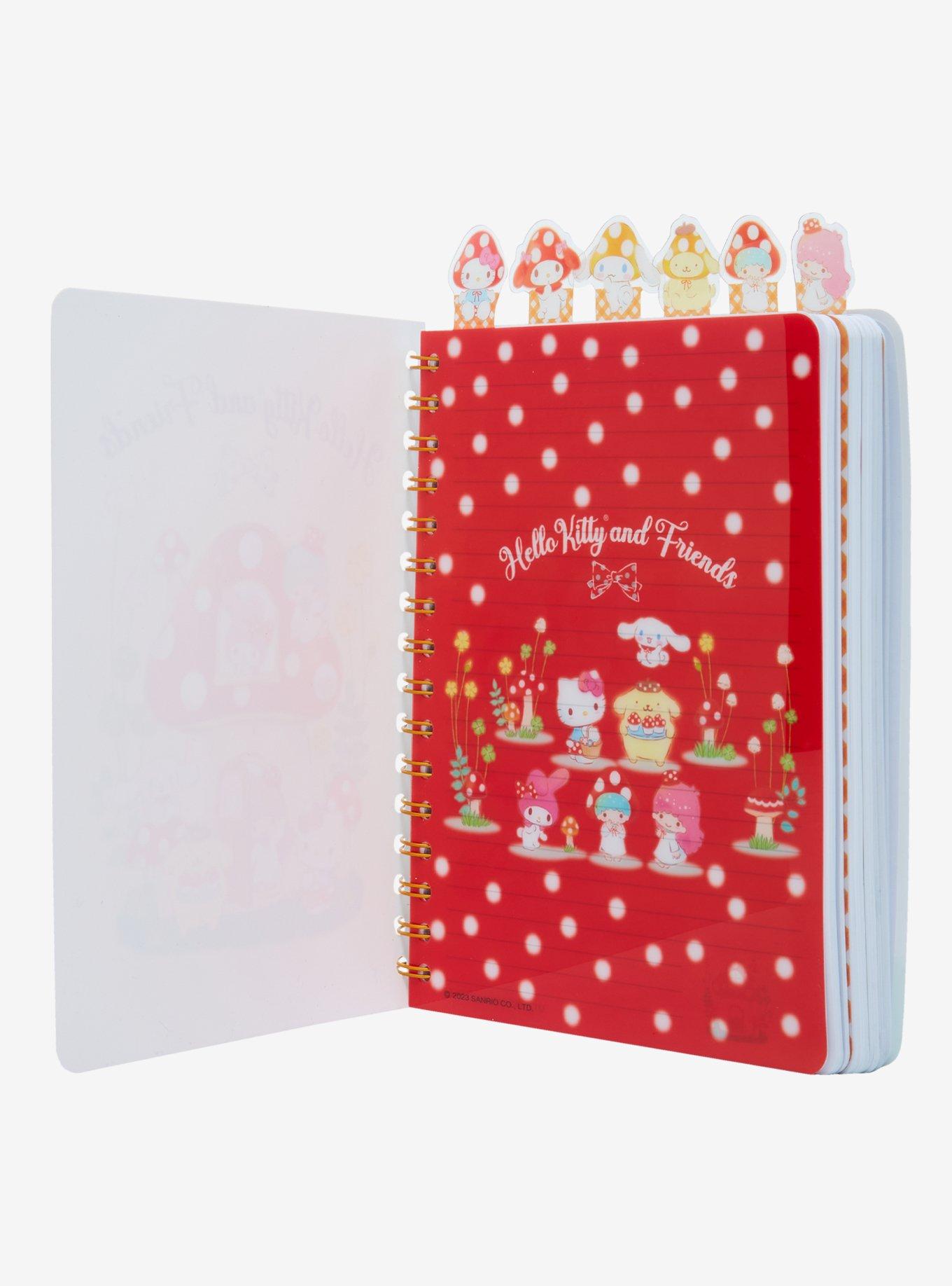 Hello Kitty And Friends Mushroom Tab Journal, , alternate