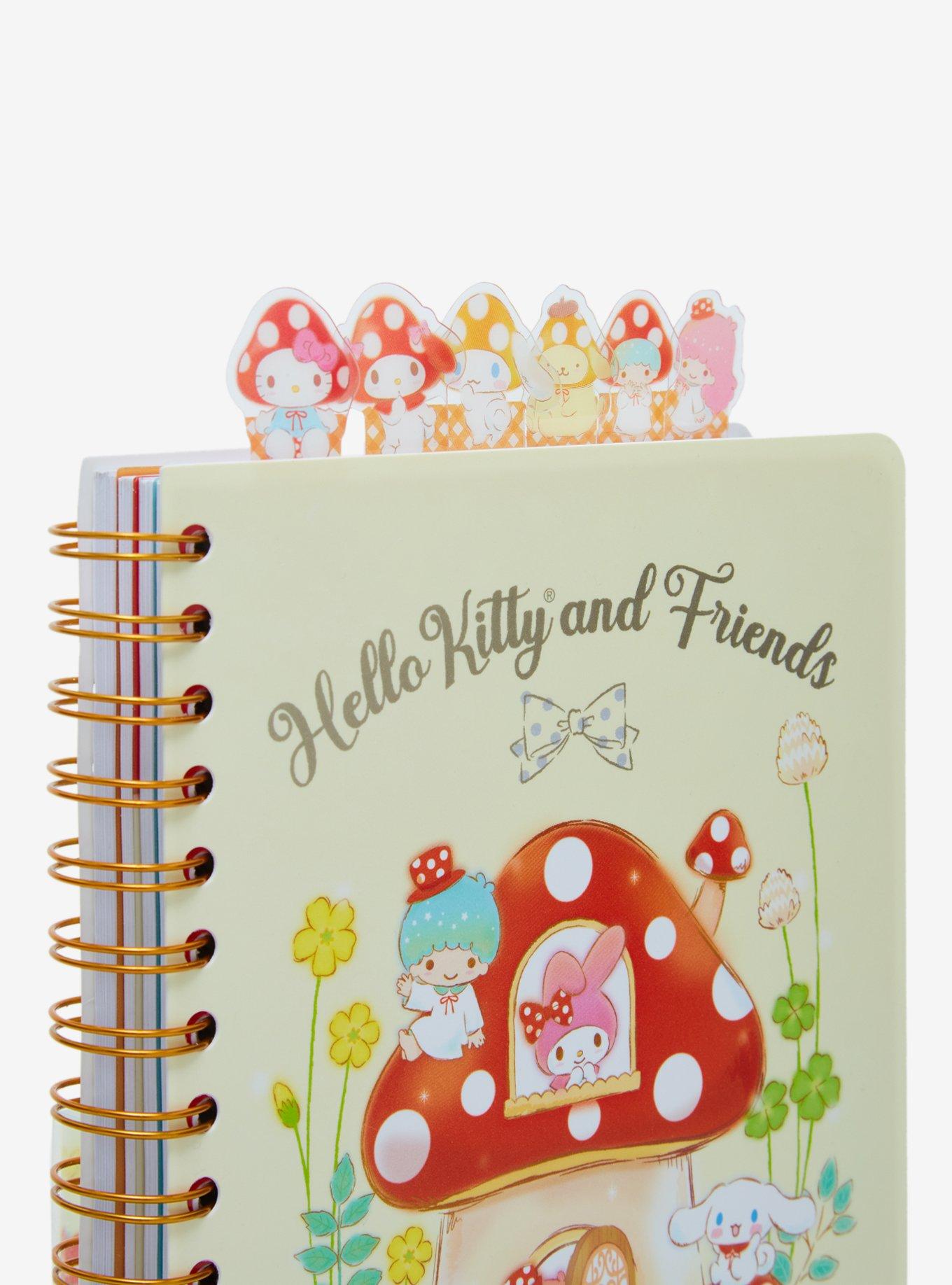 Hello Kitty And Friends Mushroom Tab Journal, , alternate