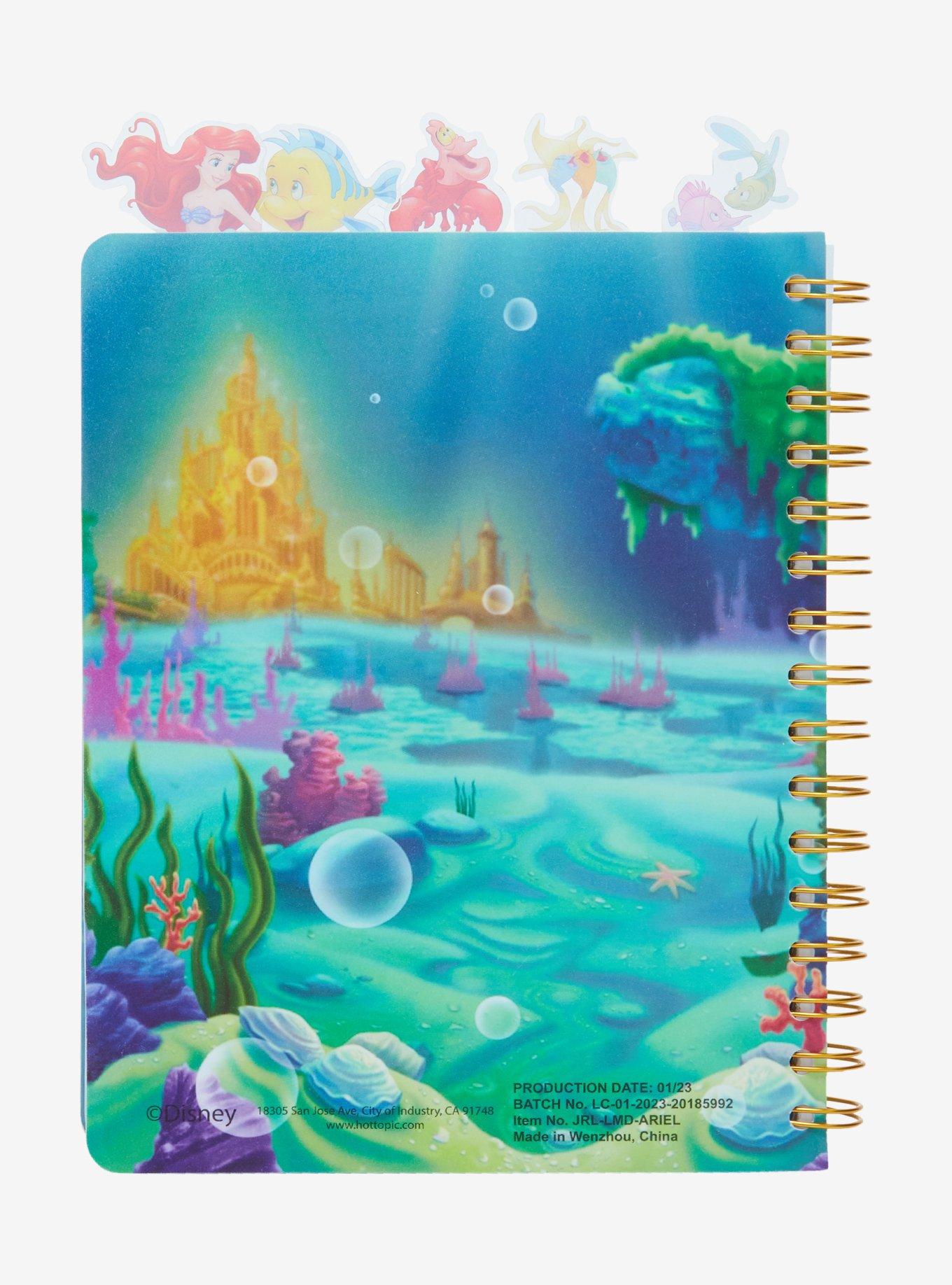 Disney The Little Mermaid Classic Tab Journal, , alternate