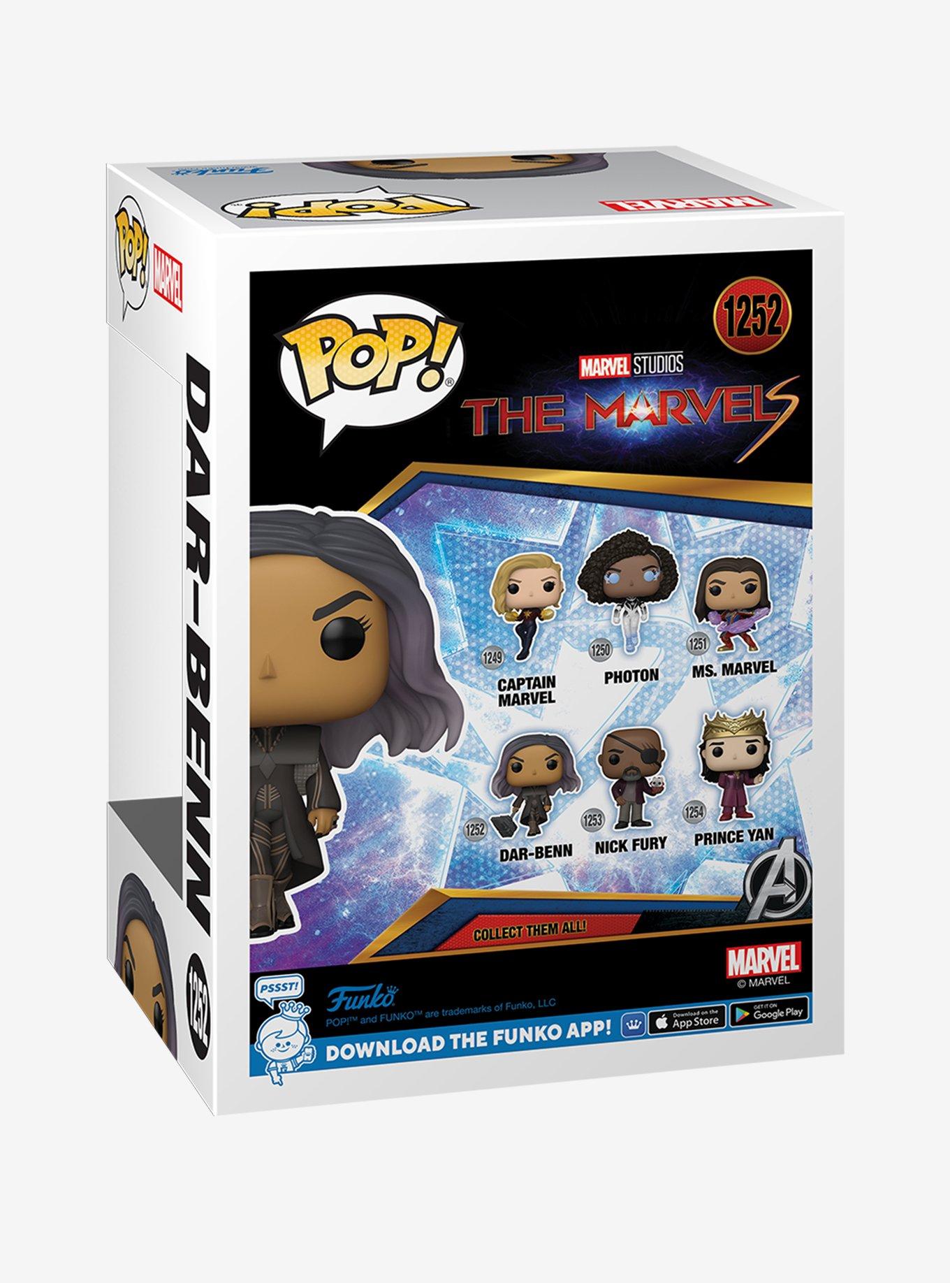 Funko Pop! Marvel The Marvels Dar-Benn Vinyl Bobble-Head, , alternate