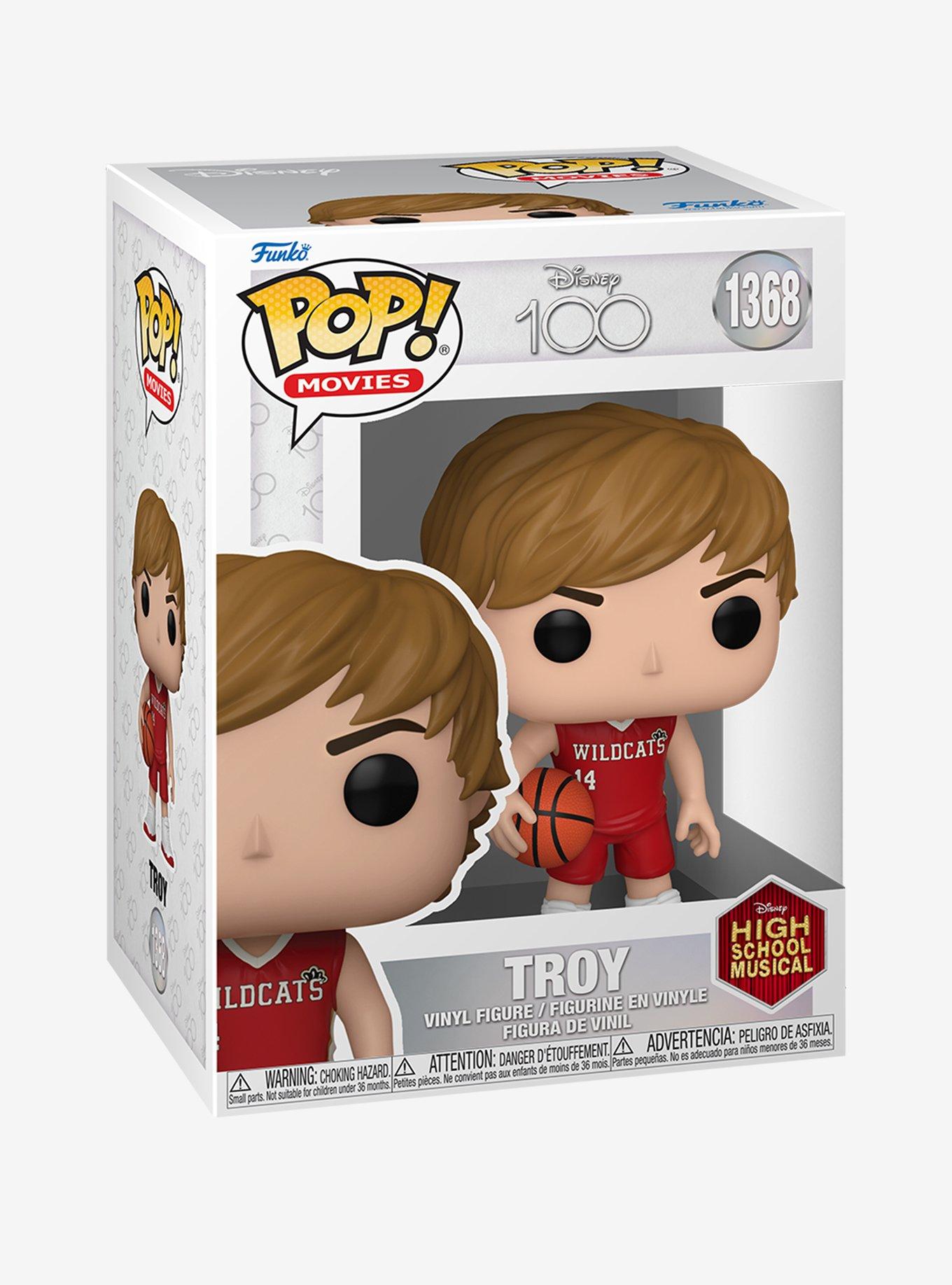 Funko Pop! Movies Disney 100 High School Musical Troy Vinyl Figure, , alternate