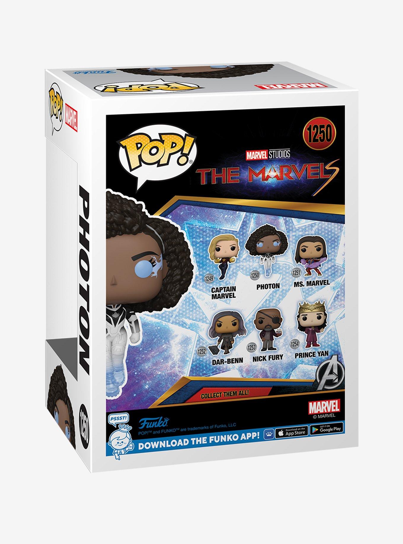 Funko Marvel The Marvels Pop! Photon Vinyl Bobble-Head Figure, , alternate