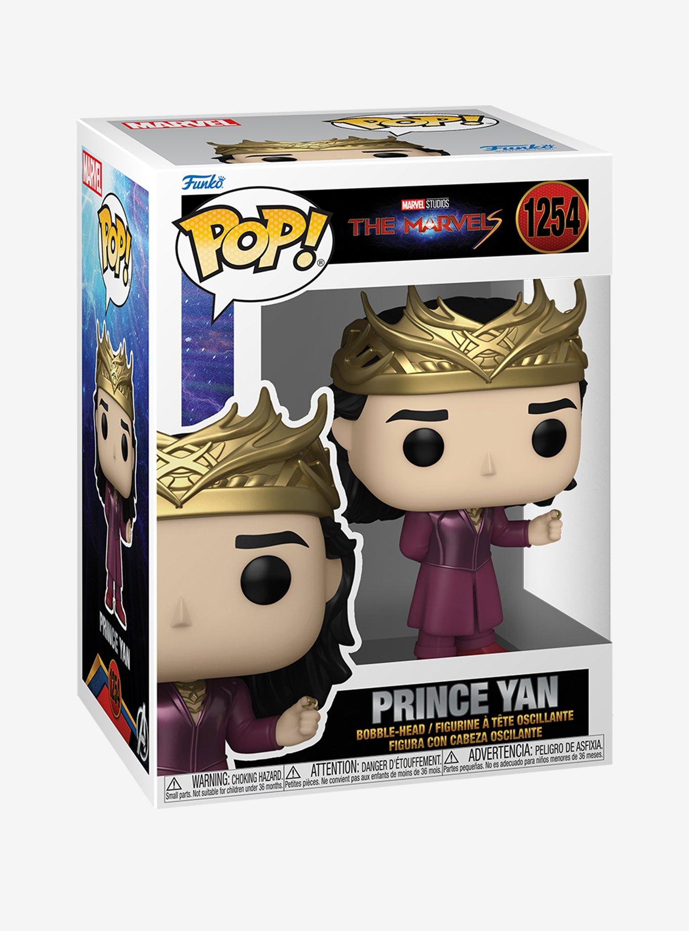 Funko Marvel The Marvels Pop! Prince Yan Vinyl Bobble-Head Figure, , alternate