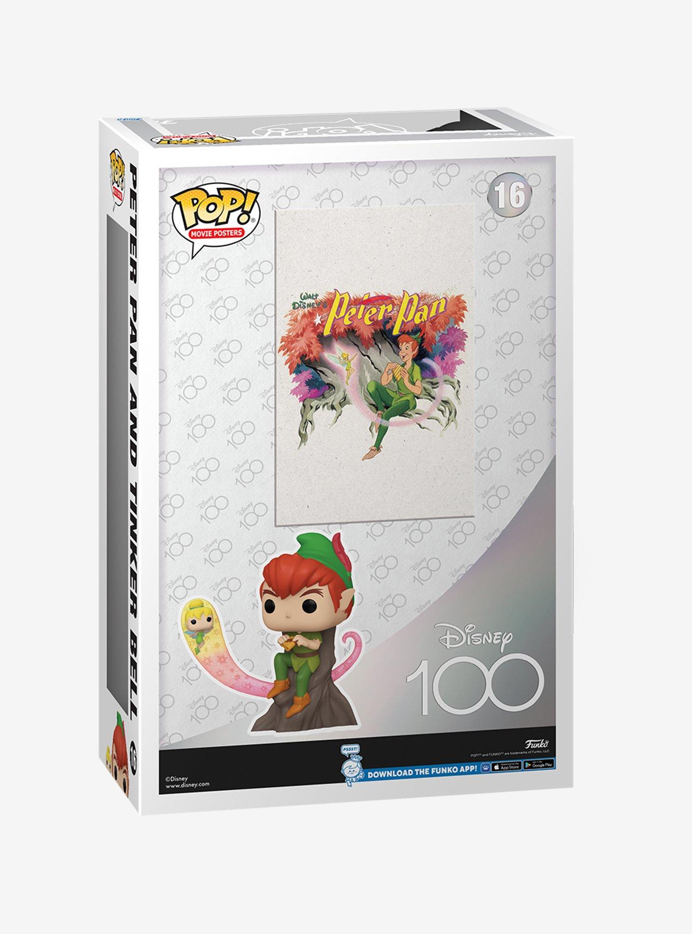 Funko Disney100 Pop! Movie Poster Peter Pan Vinyl Figure, , alternate