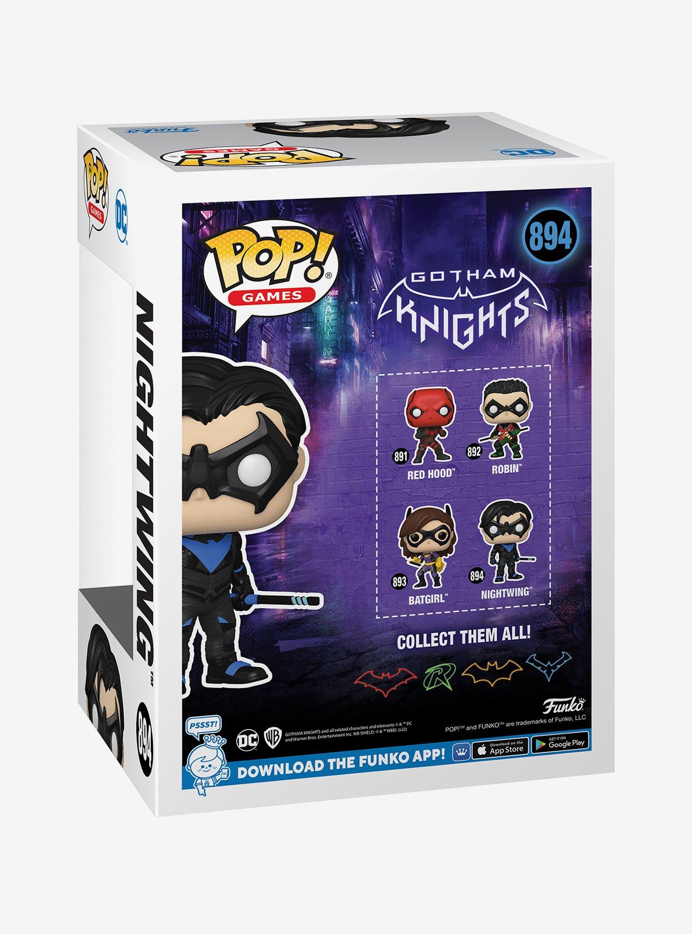 Funko DC Comics Gotham Knights Pop! Games Nightwing Vinyl Figure, , alternate