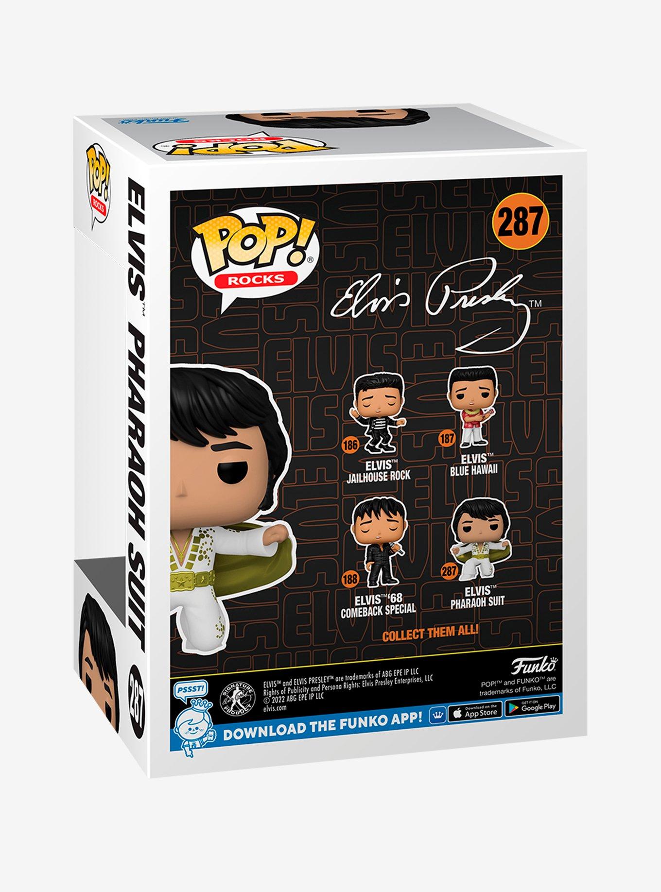 Funko Elvis Presley Pop! Rocks Elvis Pharaoh Suit Vinyl Figure, , alternate