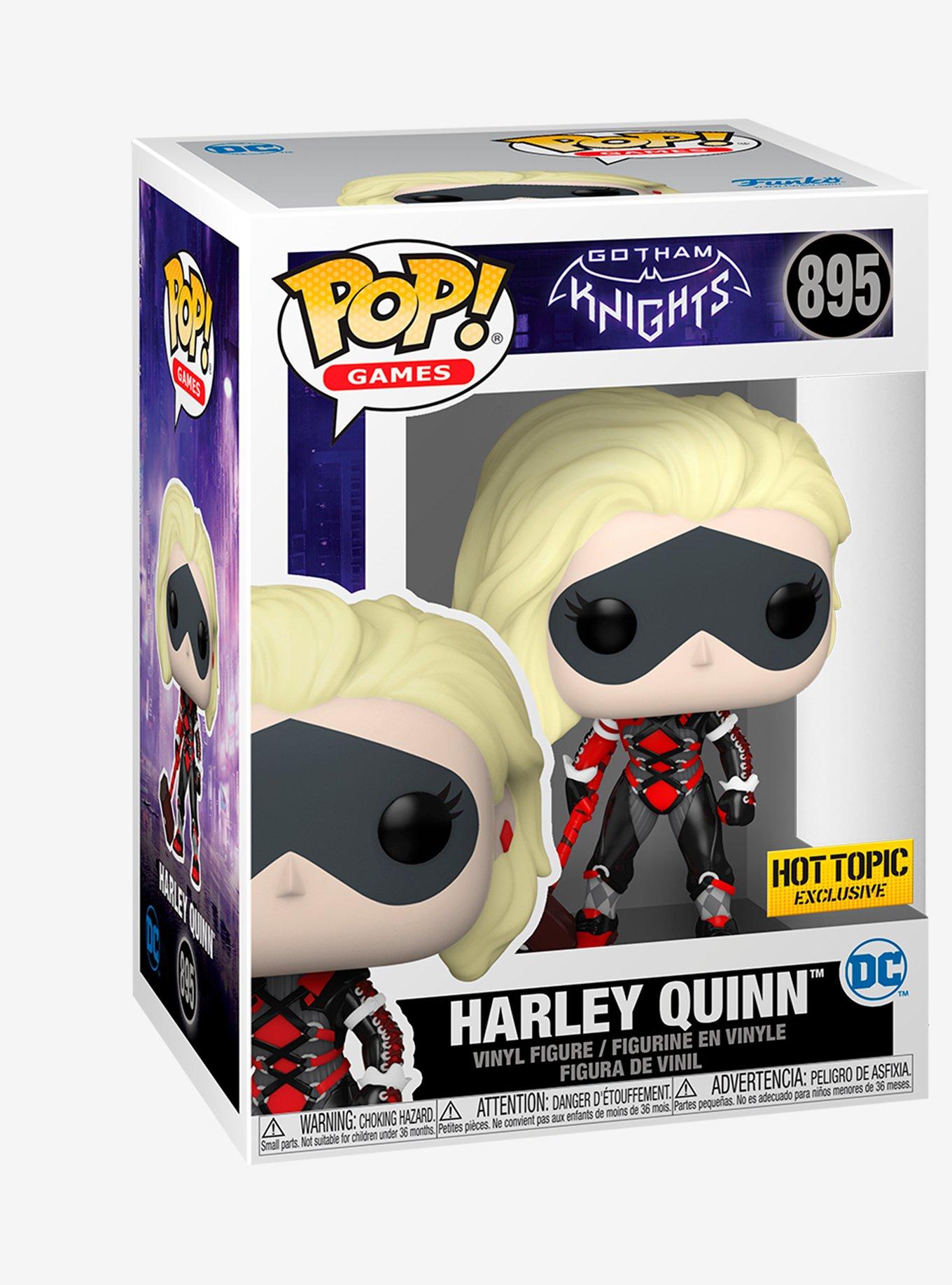 Funko Gotham Knights Pop! Games Harley Quinn Vinyl Figure Hot Topic Exclusive, , alternate