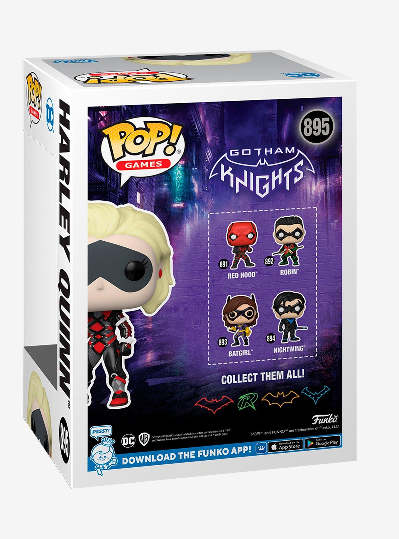 Funko Gotham Knights Pop! Games Harley Quinn Vinyl Figure Hot Topic Exclusive, , alternate