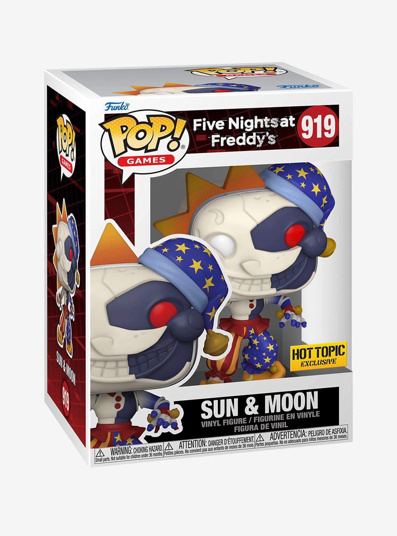 Funko Five Night's At Freddy's Pop! Games Sun & Moon Vinyl Figure Hot Topic Exclusive, , alternate