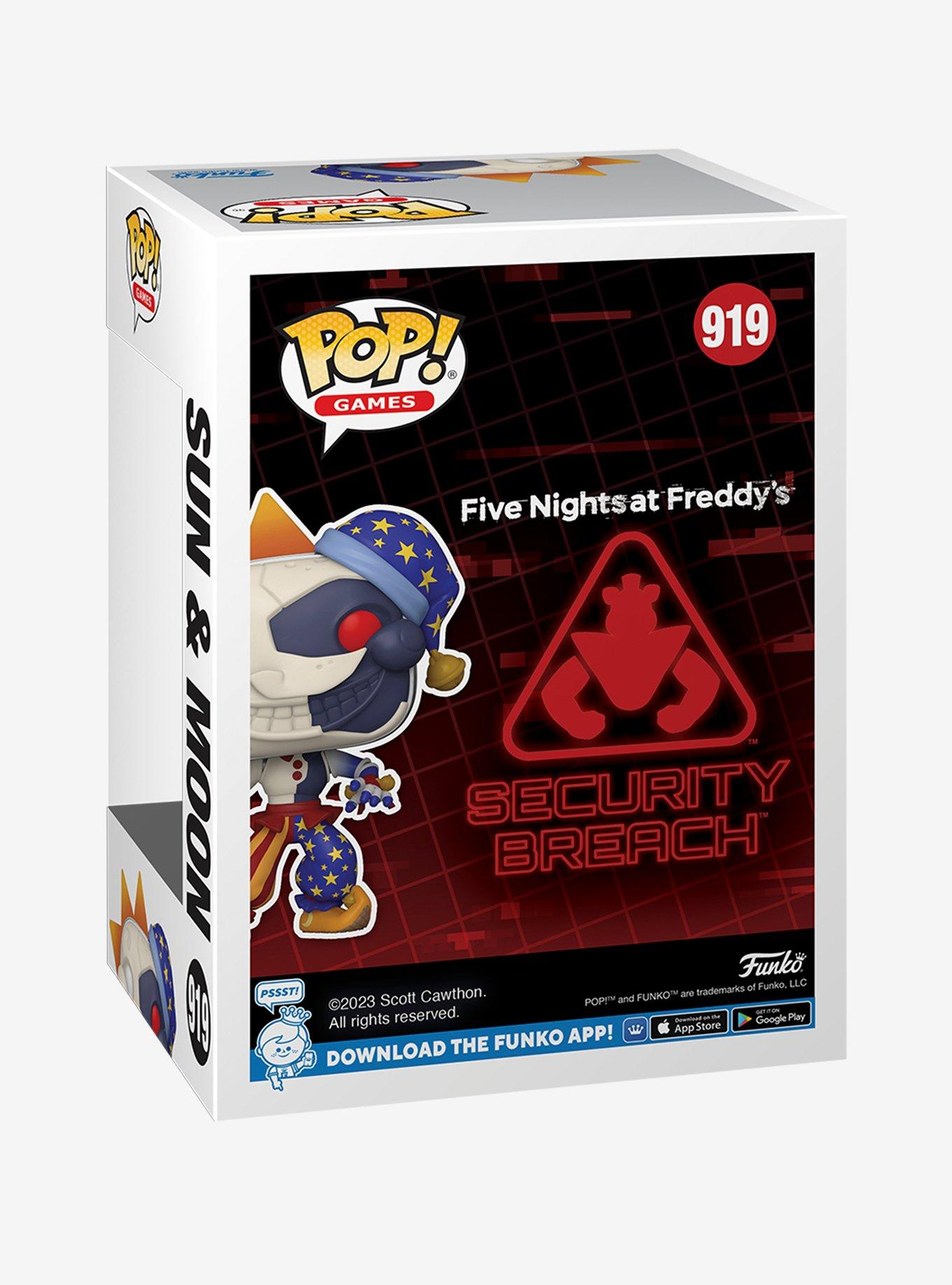 Funko Five Night's At Freddy's Pop! Games Sun & Moon Vinyl Figure Hot Topic Exclusive, , alternate