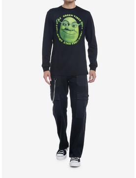 Shrek Green Vibes Only Long-Sleeve T-Shirt, , hi-res