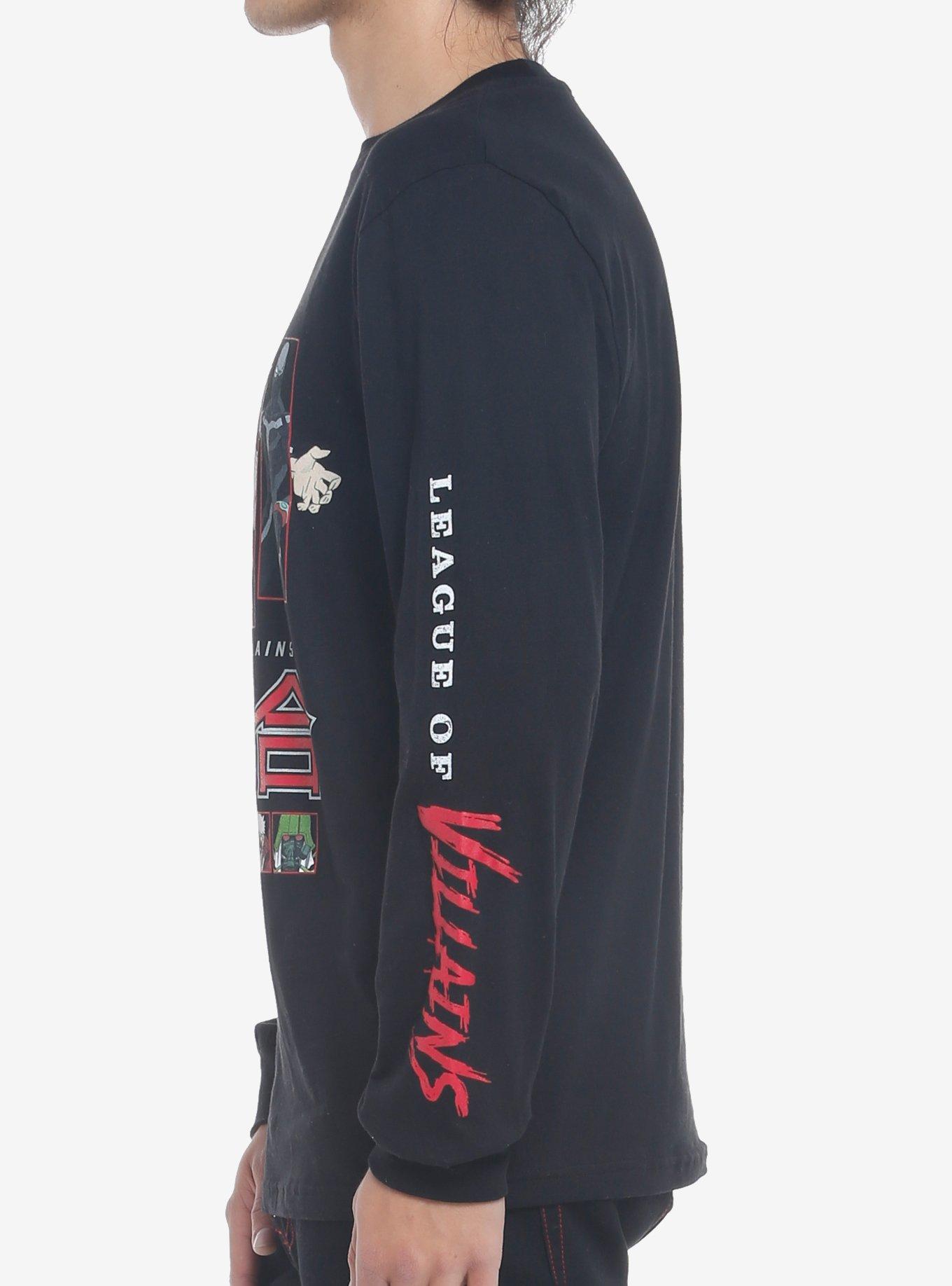 My Hero Academia League Of Villains Long-Sleeve T-Shirt, BLACK, alternate