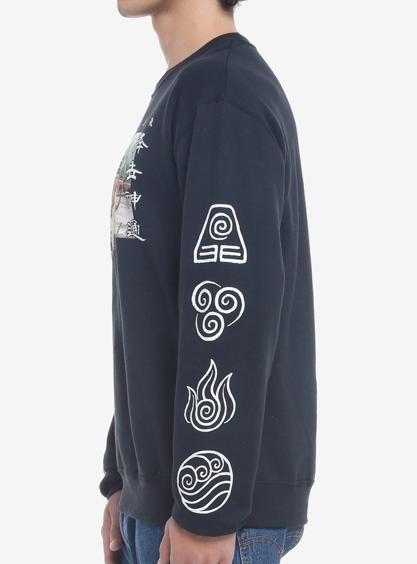Avatar: The Last Airbender Appa Sweatshirt, BLACK, alternate